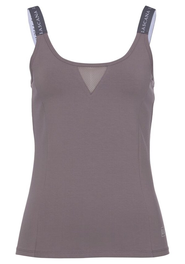 LASCANA ACTIVE, Sport top, szürke, 1 kép a 6 közül