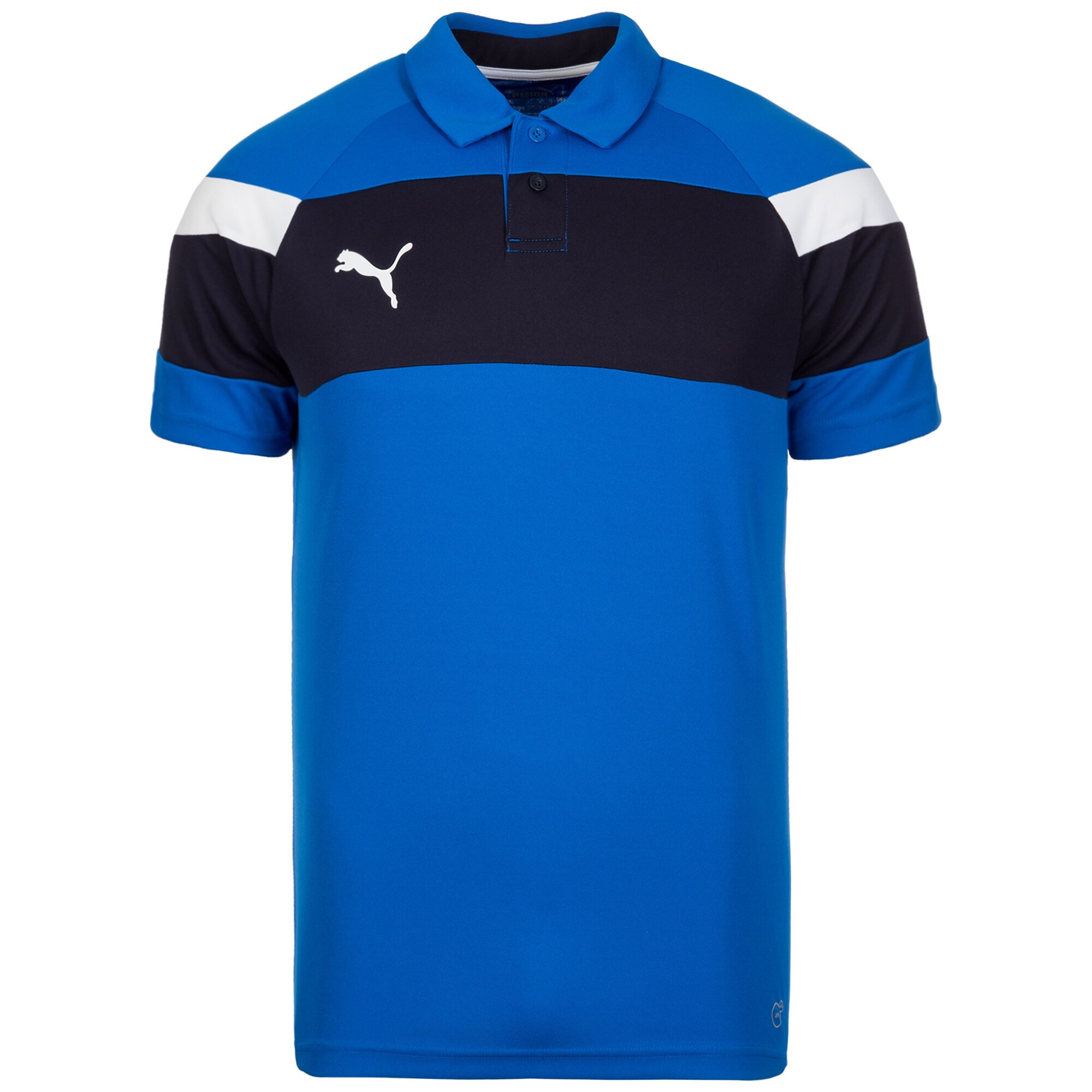 Puma Heren Functioneel Shirt Spirit Ii Blauw Wit puma kopen in de aanbieding