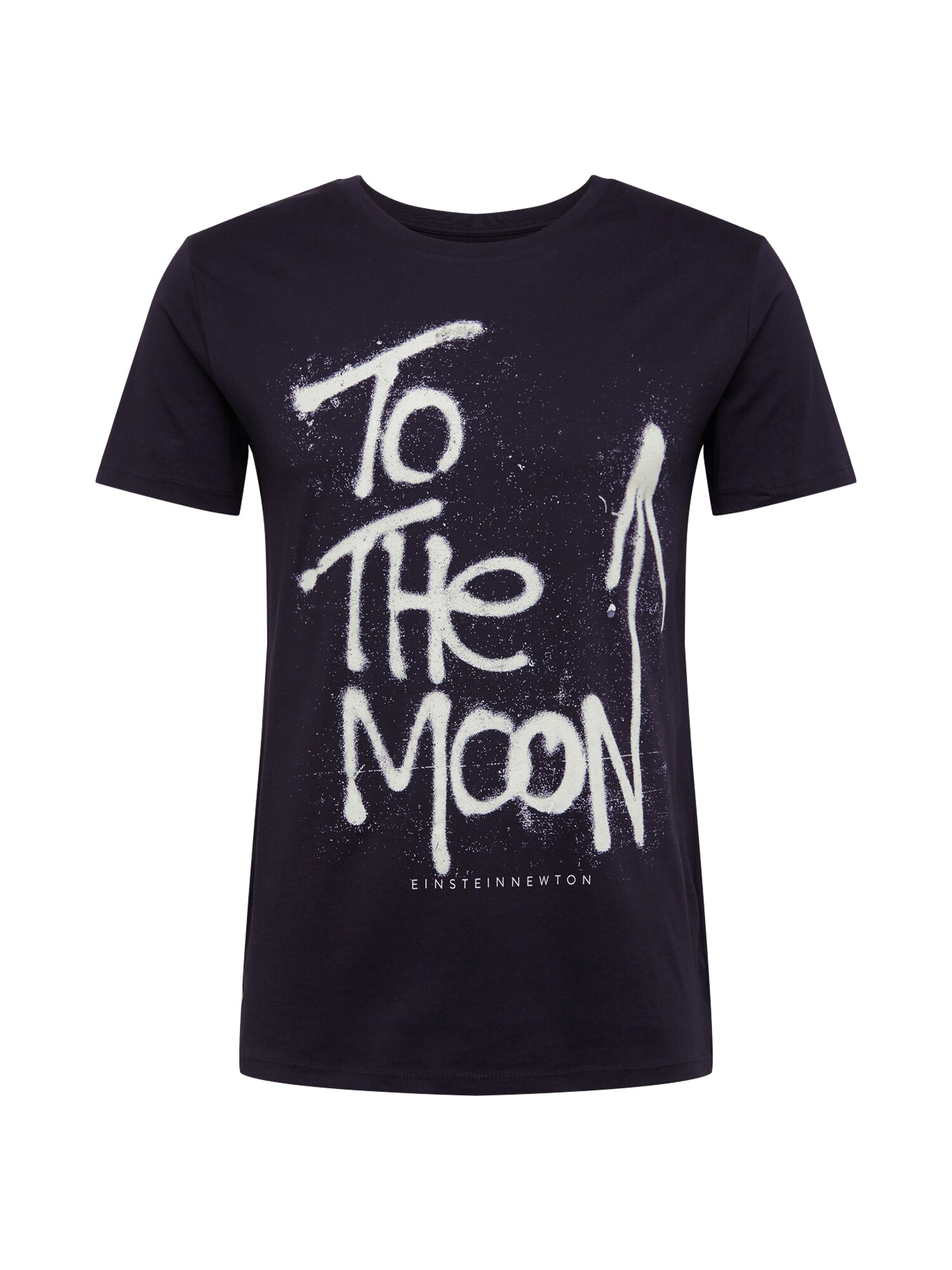 EINSTEIN & NEWTON Marškinėliai 'Moon'  kremo / juoda