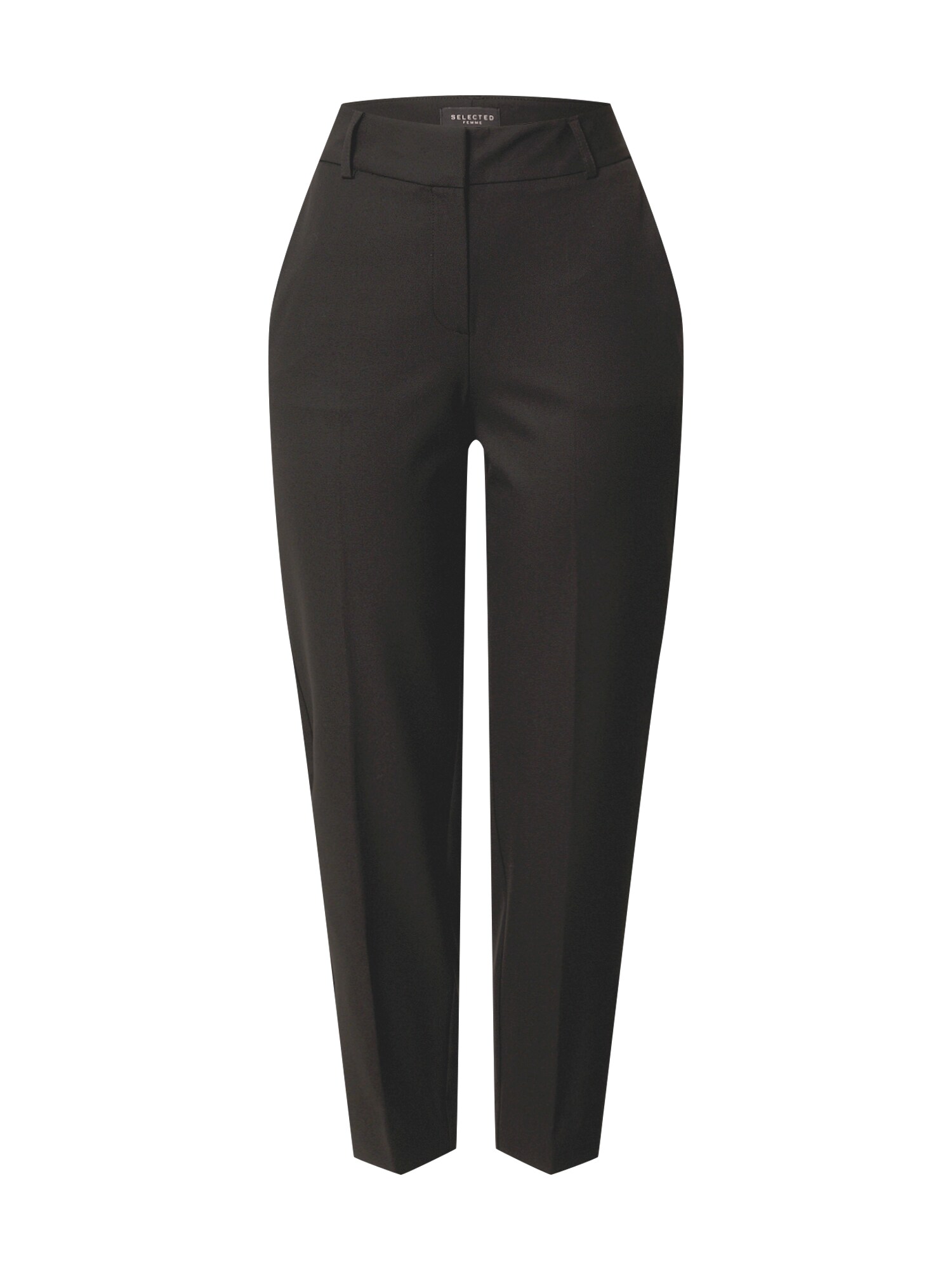 SELECTED FEMME Kelnės su kantu 'RIA'  juoda