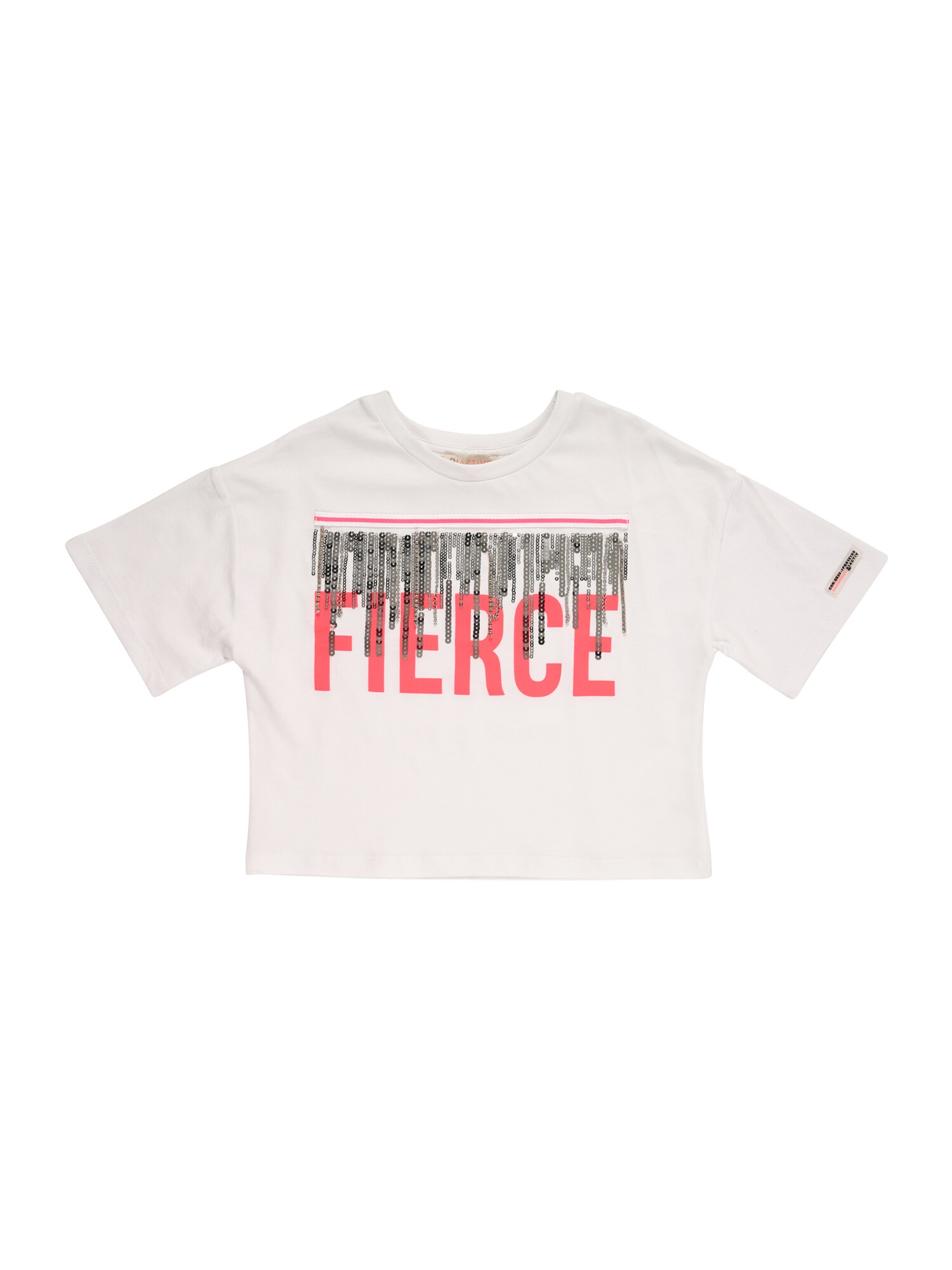 River Island Marškinėliai 'FIERCE'  balta