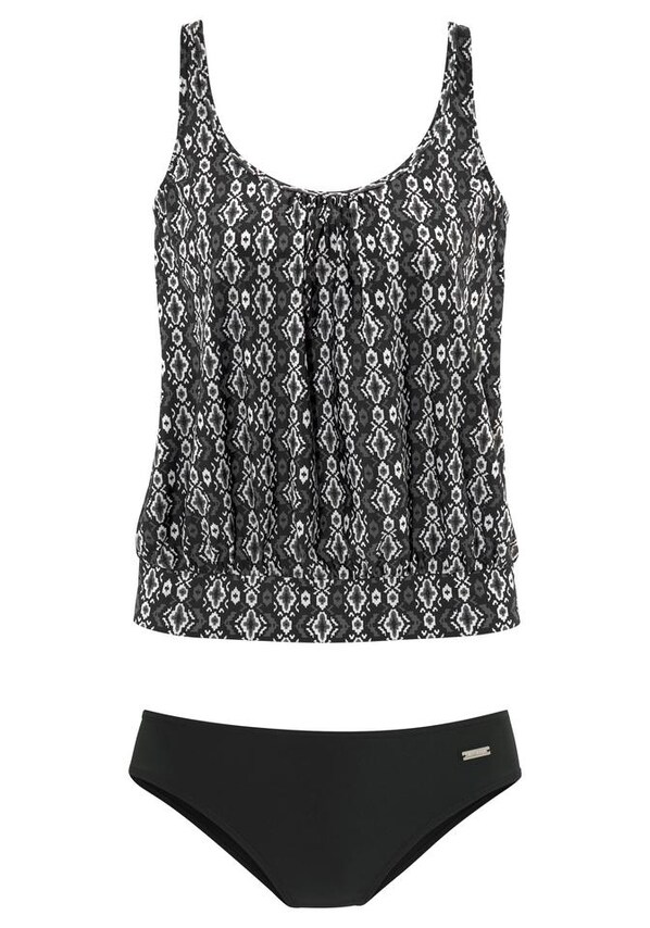 LASCANA, Tankini, fekete, 3 kép a 4 közül