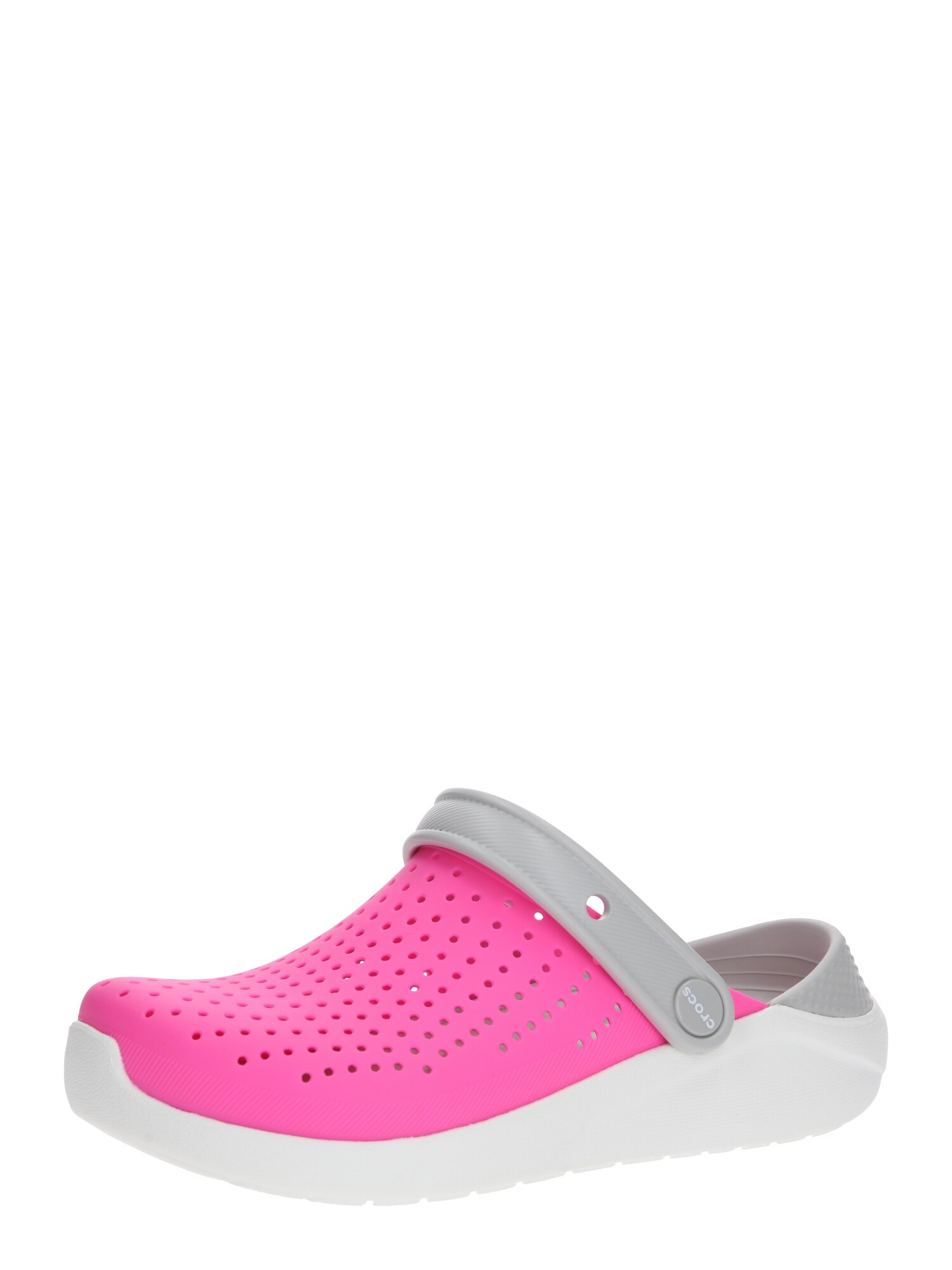 Crocs Atviri batai 'Lite Ride'  smėlio / rožinė