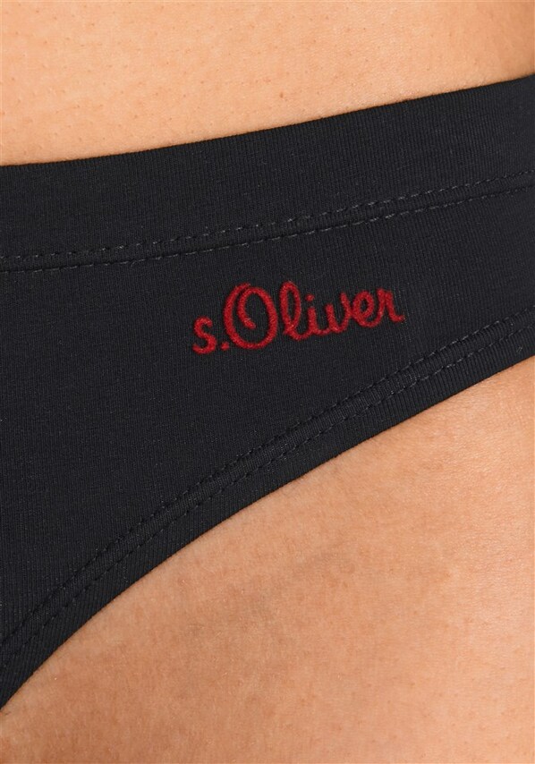 s.Oliver, Slip, fekete, 3 kép a 4 közül