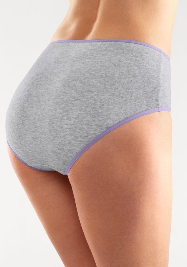 PETITE FLEUR, Slip, szürke & fehér, 3 kép a 6 közül