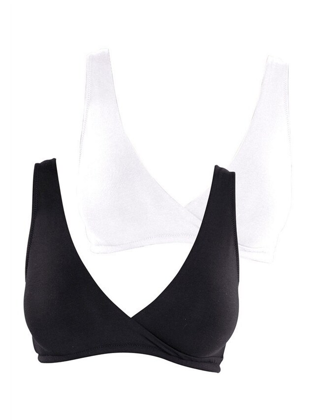 PETITE FLEUR, Szoptatós melltartók, szürke & fekete, 1 kép a 2 közül