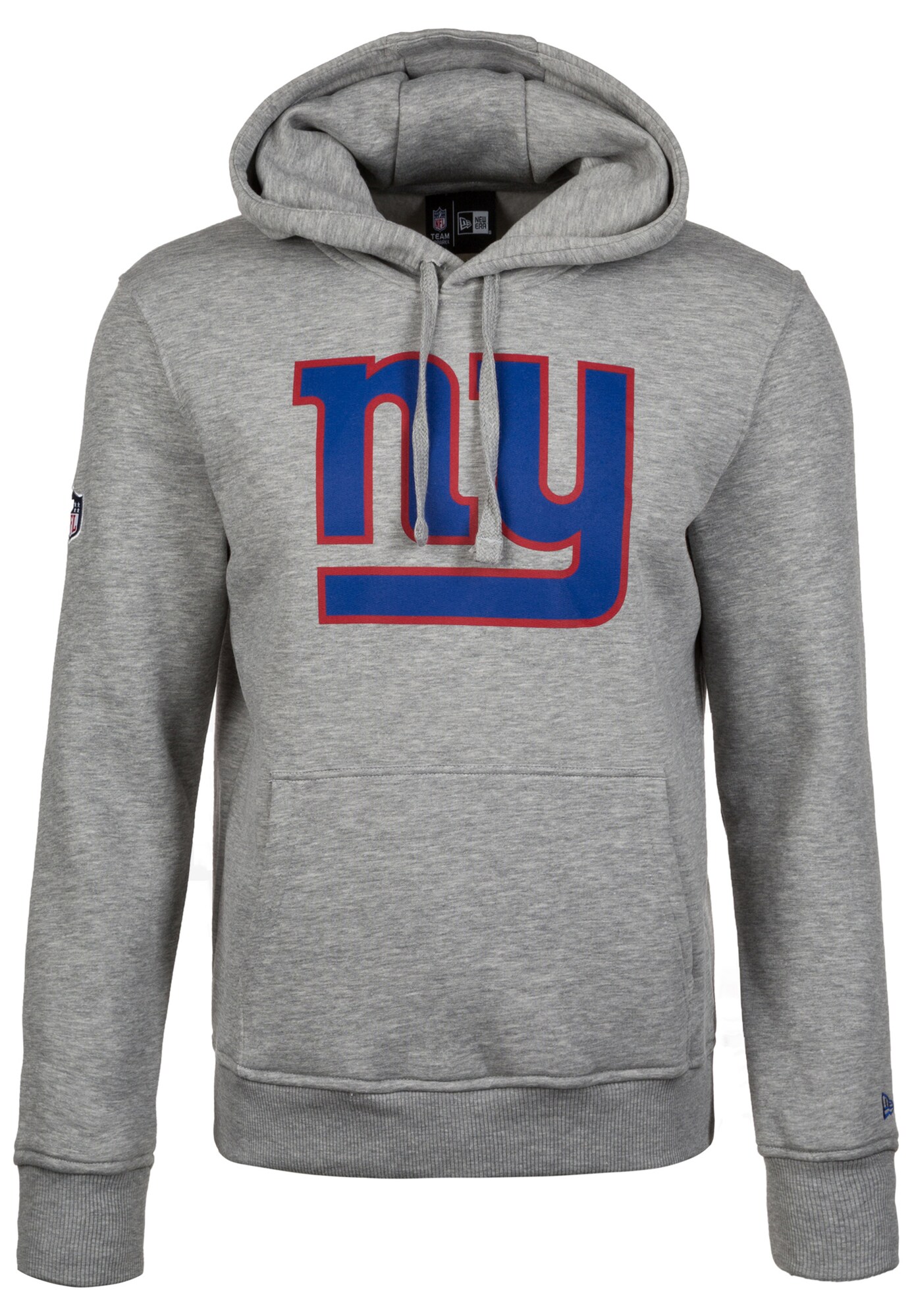 NEW ERA Megztinis be užsegimo 'NFL New York Giants'  margai pilka / sodri mėlyna („karališka“) / melionų spalva