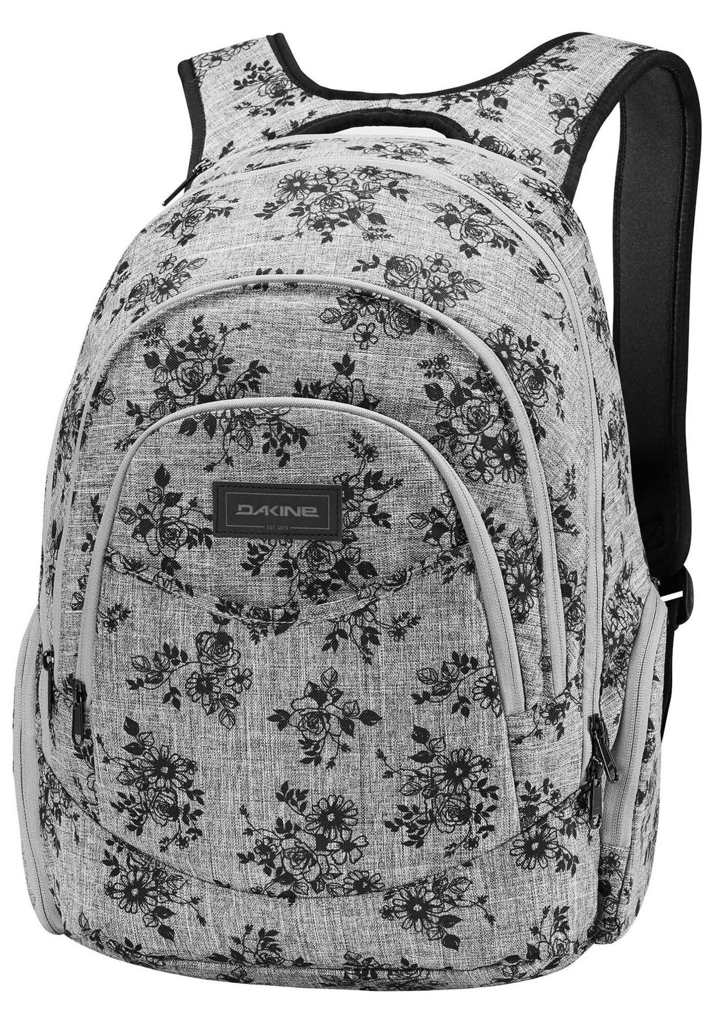Dakine Dames Rugzak Prom Grijs Zwart dakine kopen in de aanbieding