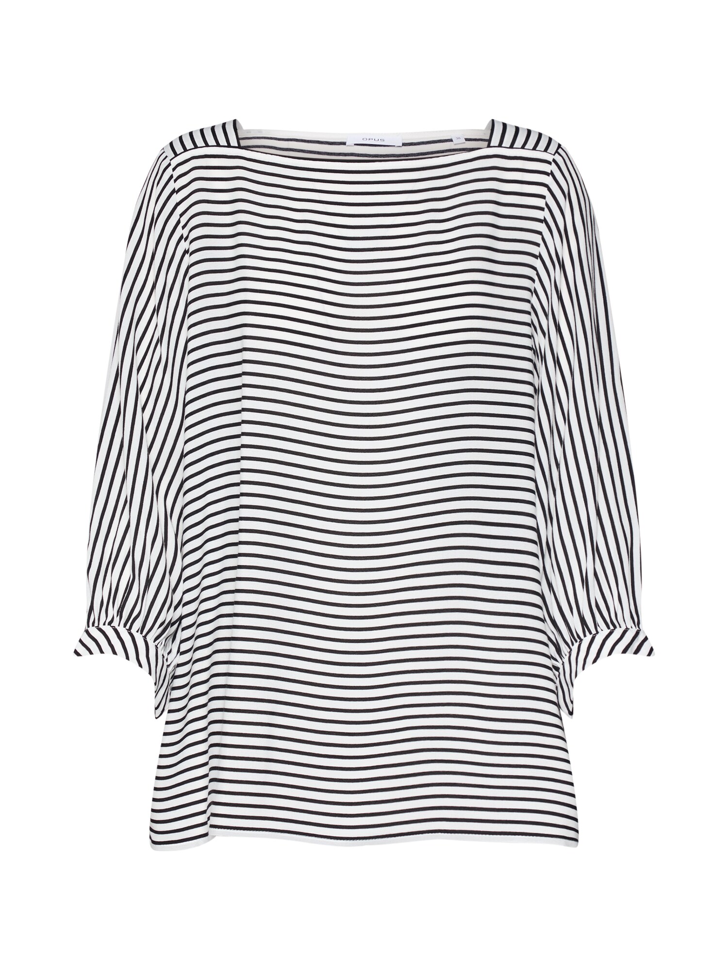 Opus Dames Blouse Ferrie Ros Beige Zwart opus kopen in de aanbieding