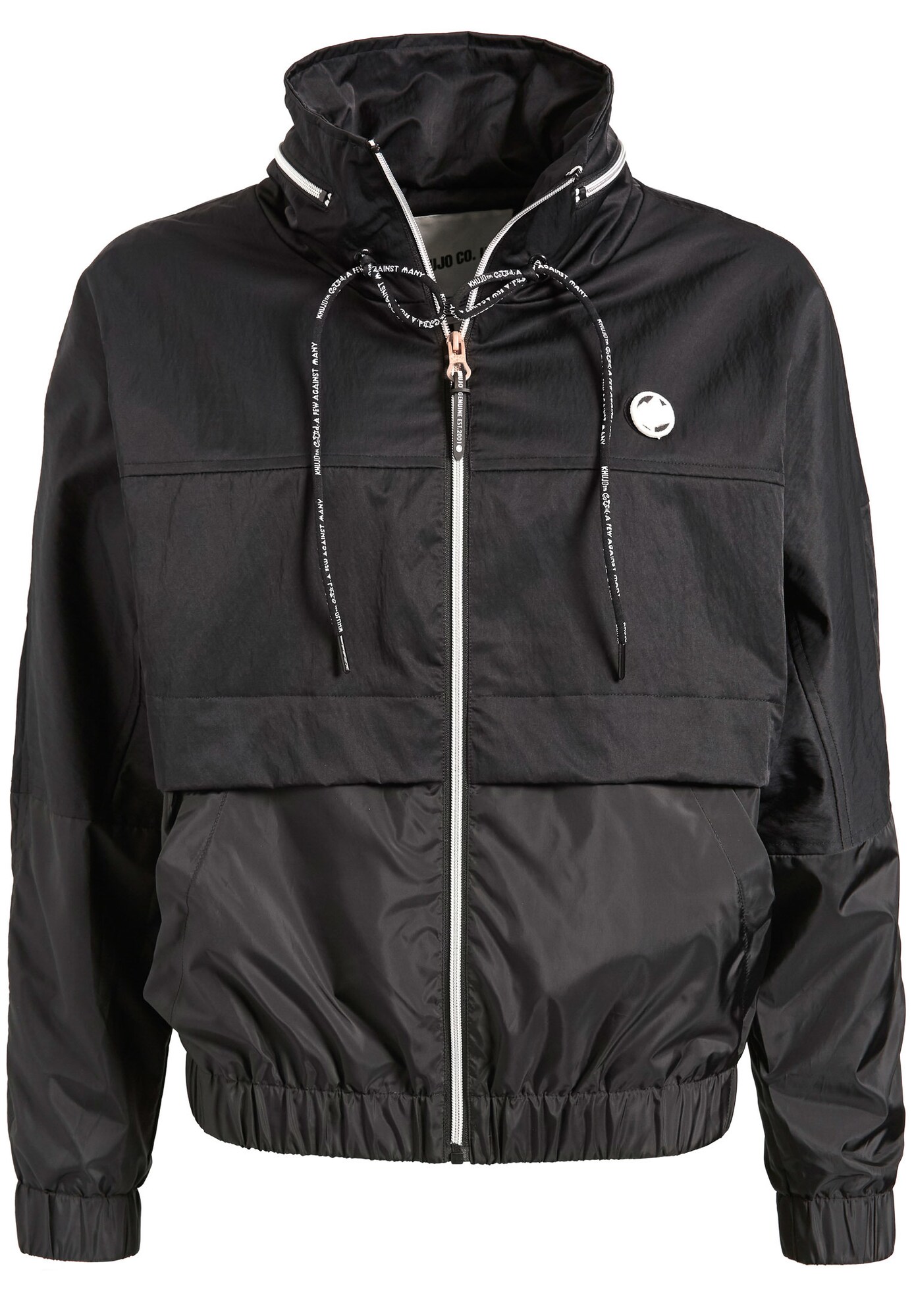 Khujo Dames Tussenjas Nabila Zwart Wit khujo kopen in de aanbieding