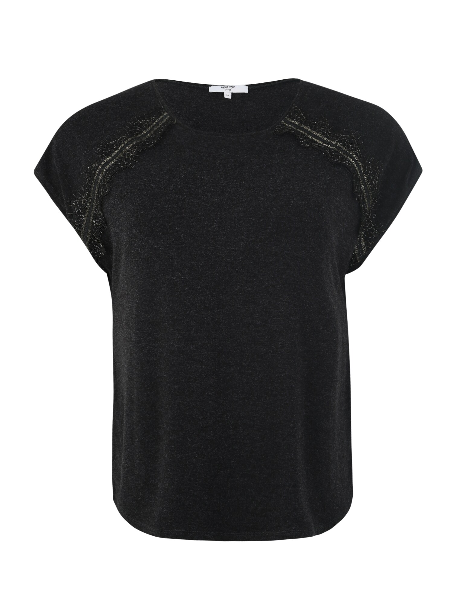 About You Curvy Dames Shirt Naja Antraciet about you curvy kopen in de aanbieding