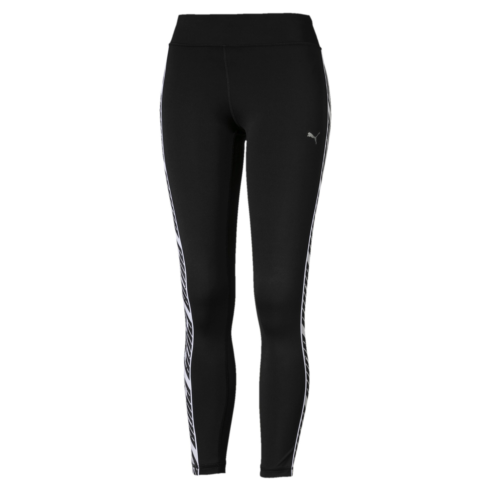 Puma Dames Sportbroek Feel It Zwart Wit puma kopen in de aanbieding