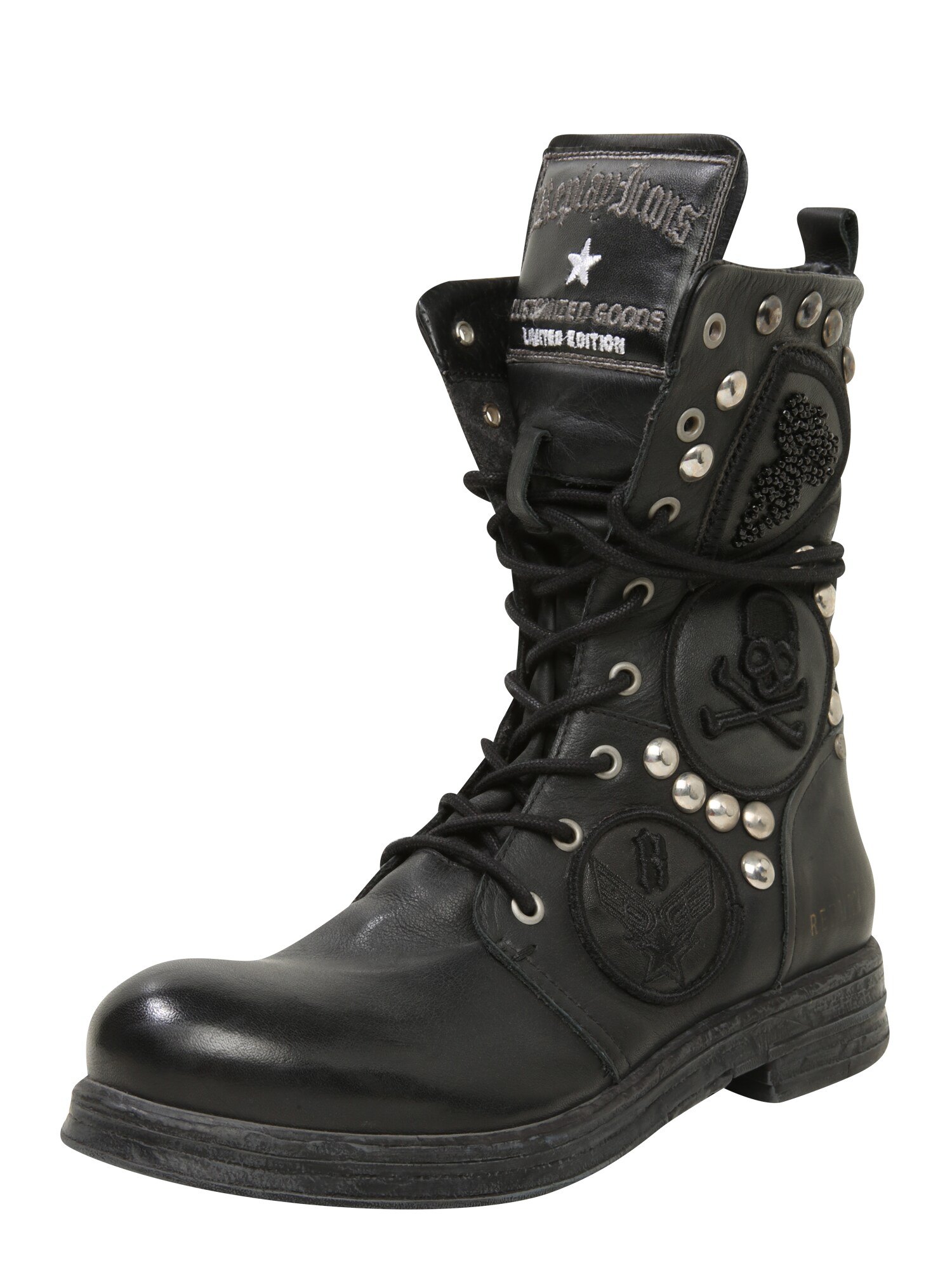 Replay Dames Veterlaarzen Zwart replay kopen in de aanbieding