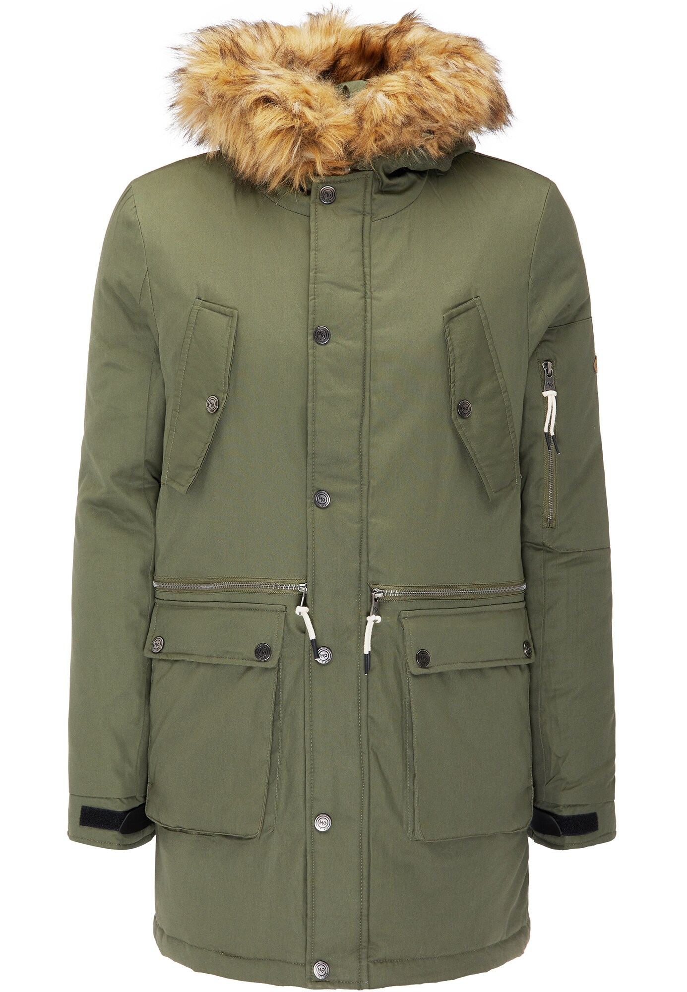 Mo Heren Winterparka Kaki mo kopen in de aanbieding