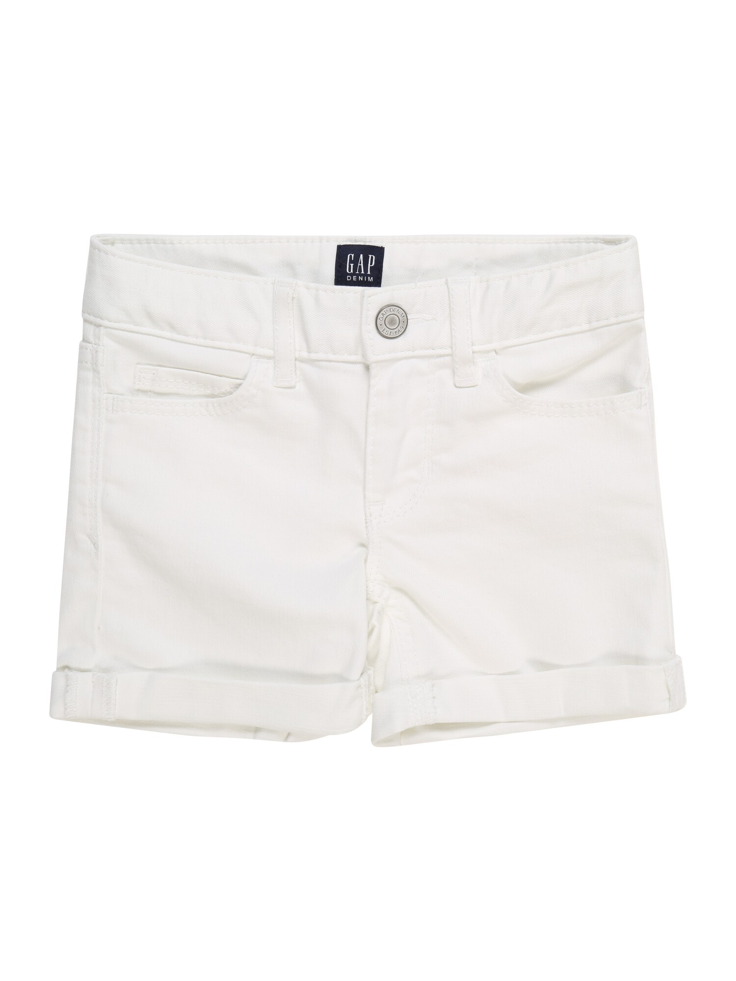 Gap Meisjes Jeans Sr Wht Midi White Denim gap kopen in de aanbieding