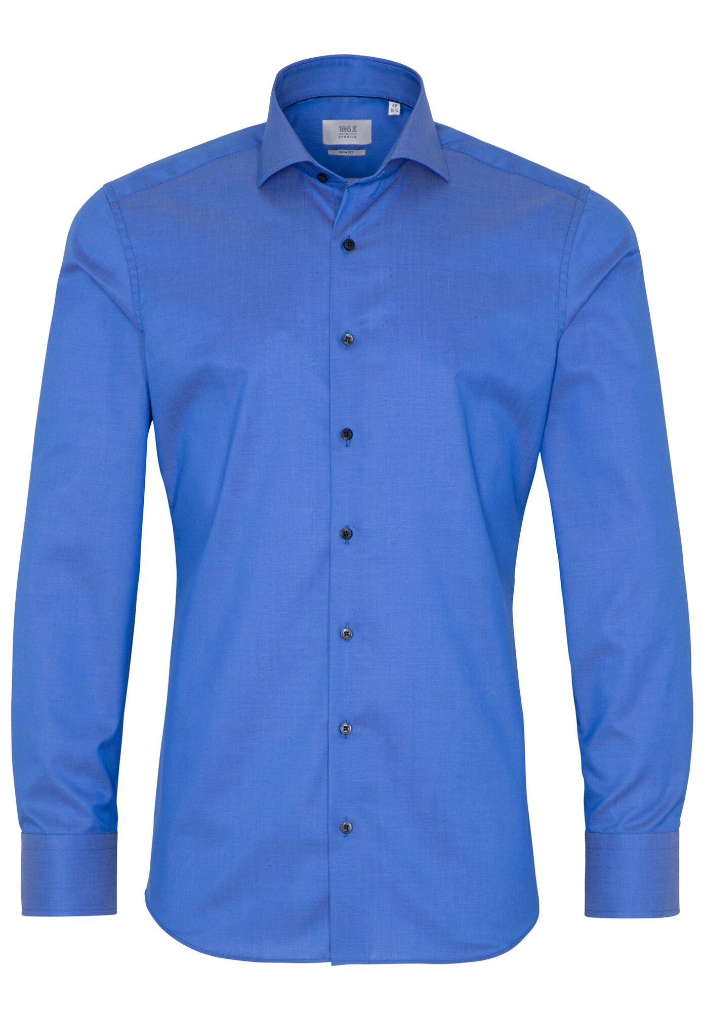 Eterna Heren Zakelijk Overhemd Royal Bluekoningsblauw eterna kopen in de aanbieding
