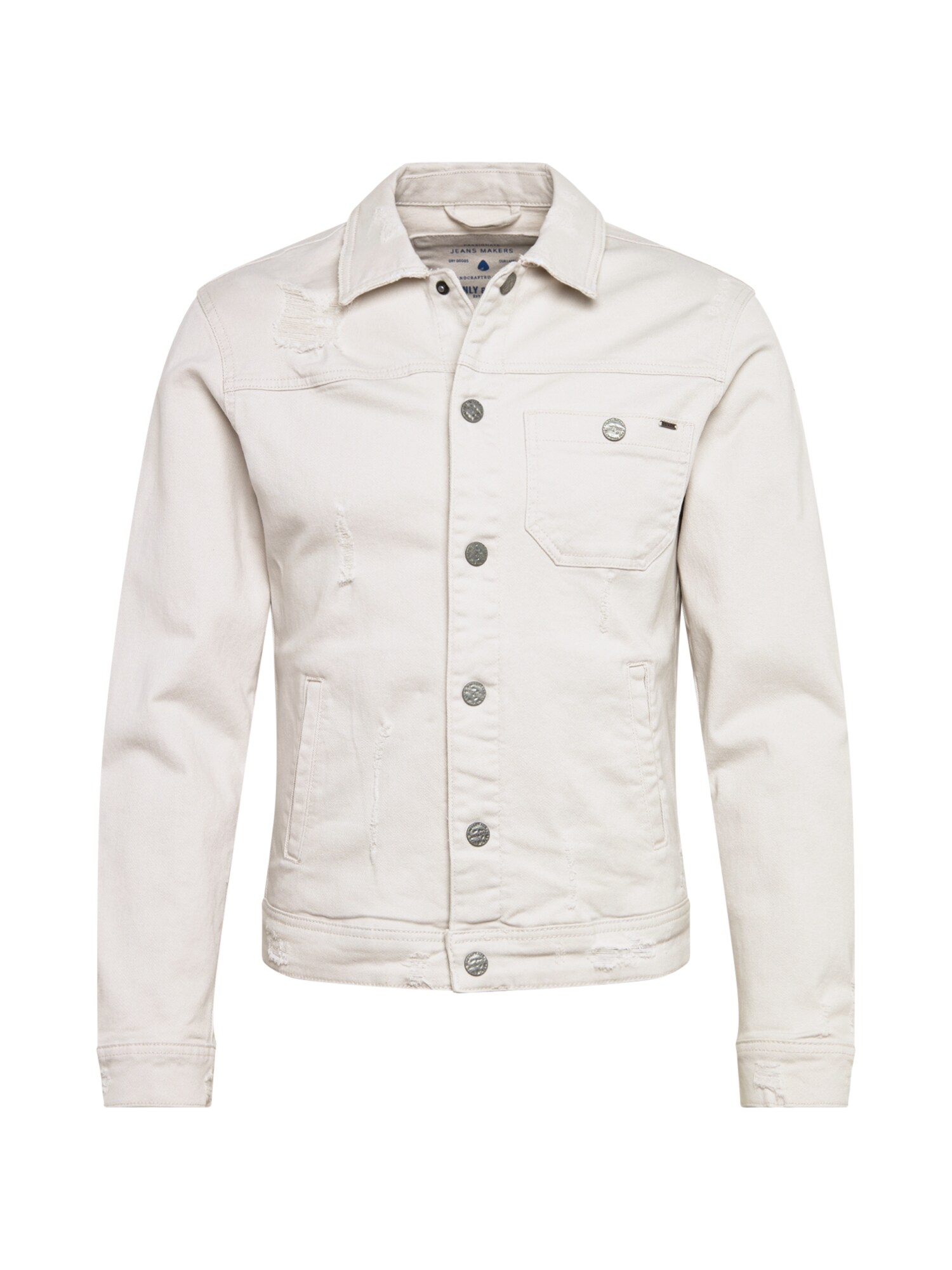 Only Sons Heren Tussenjas Lichtgrijs only sons kopen in de aanbieding