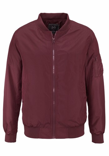 JOHN DEVIN Bomberjacke bordeaux