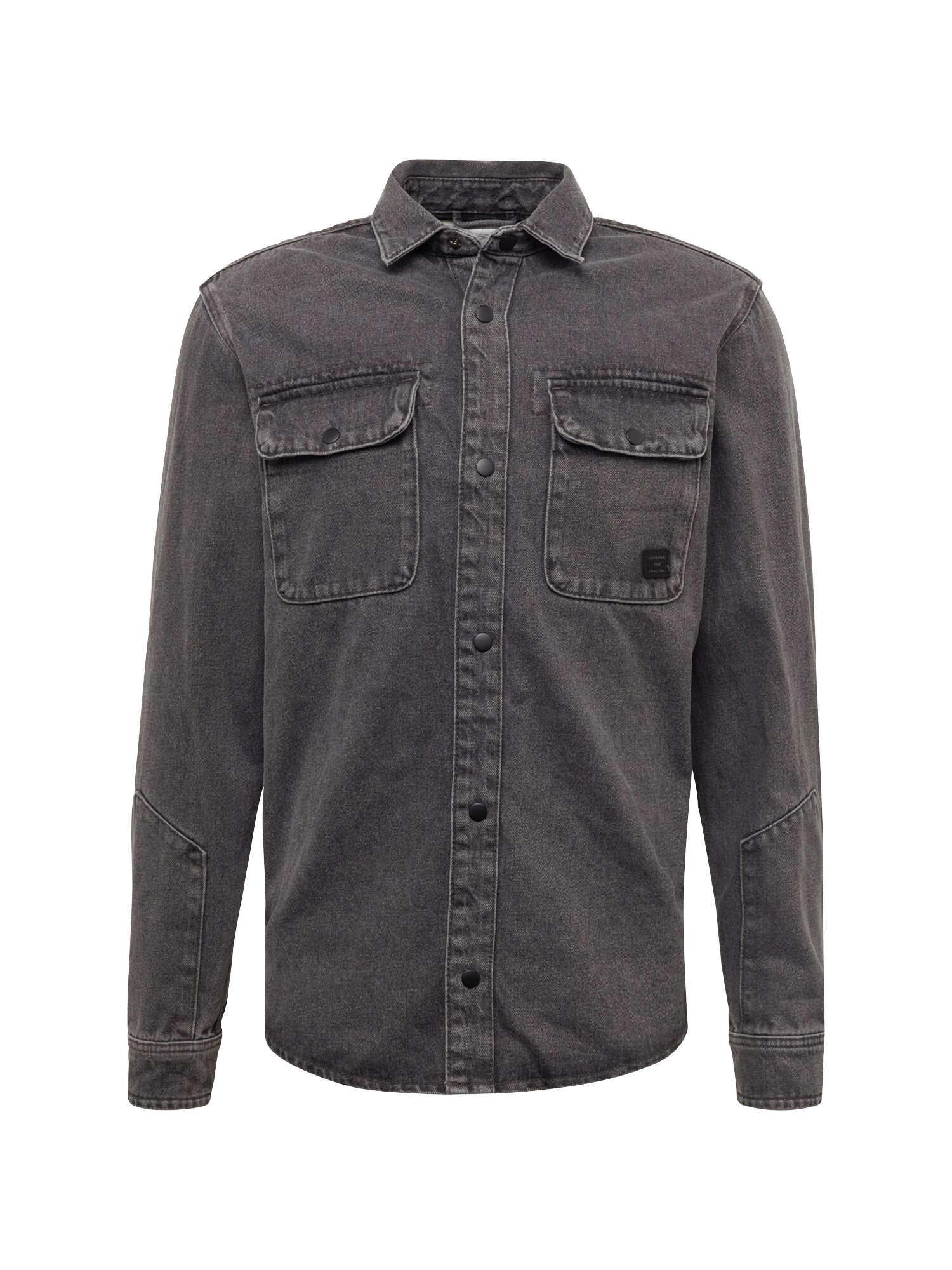 Jack And Jones Heren Overhemd Grey Denim jack and jones kopen in de aanbieding