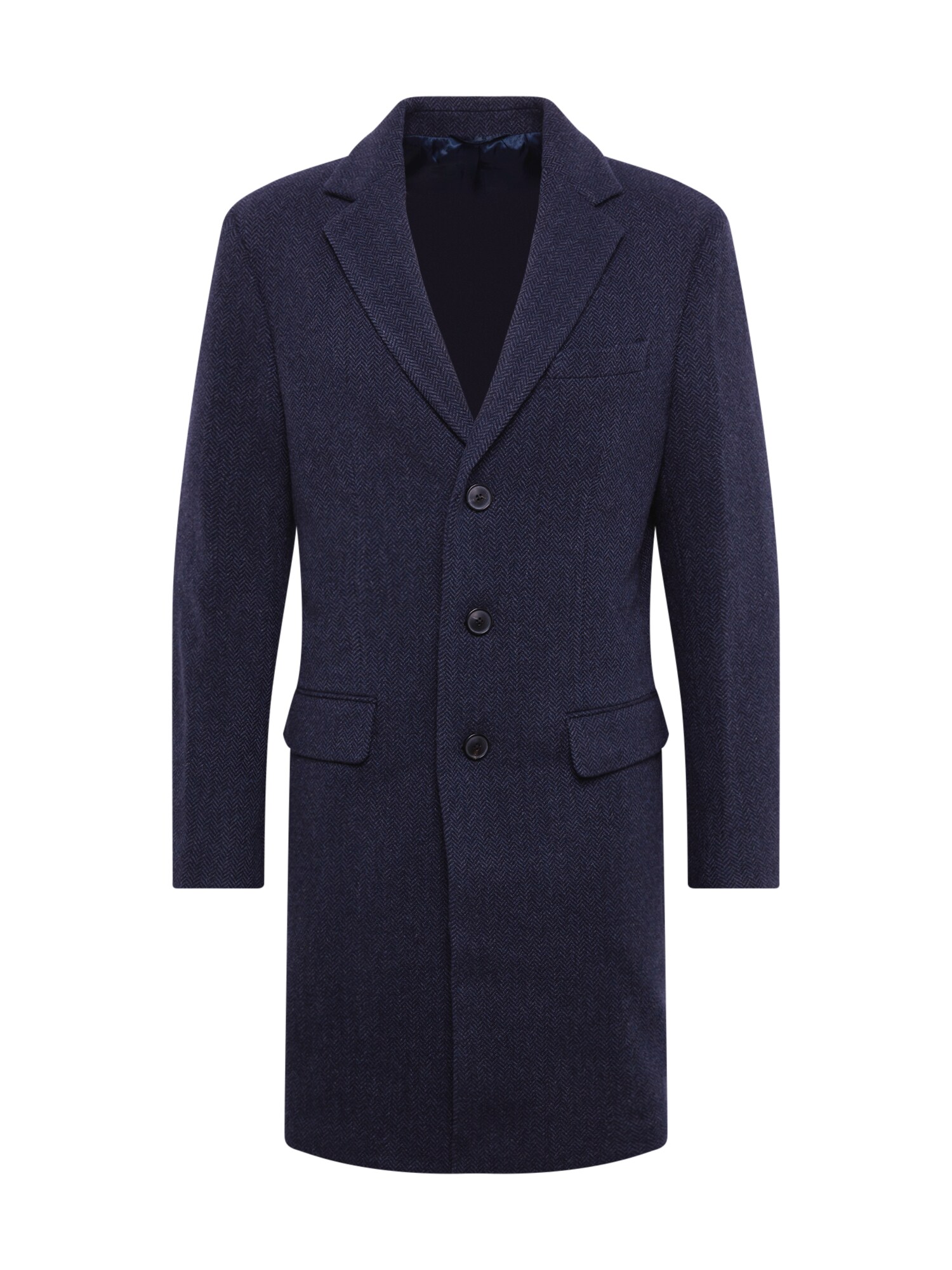 Banana Republic Rudeninis-žieminis paltas 'WOOL BLEND TOPCOAT'  tamsiai mėlyna