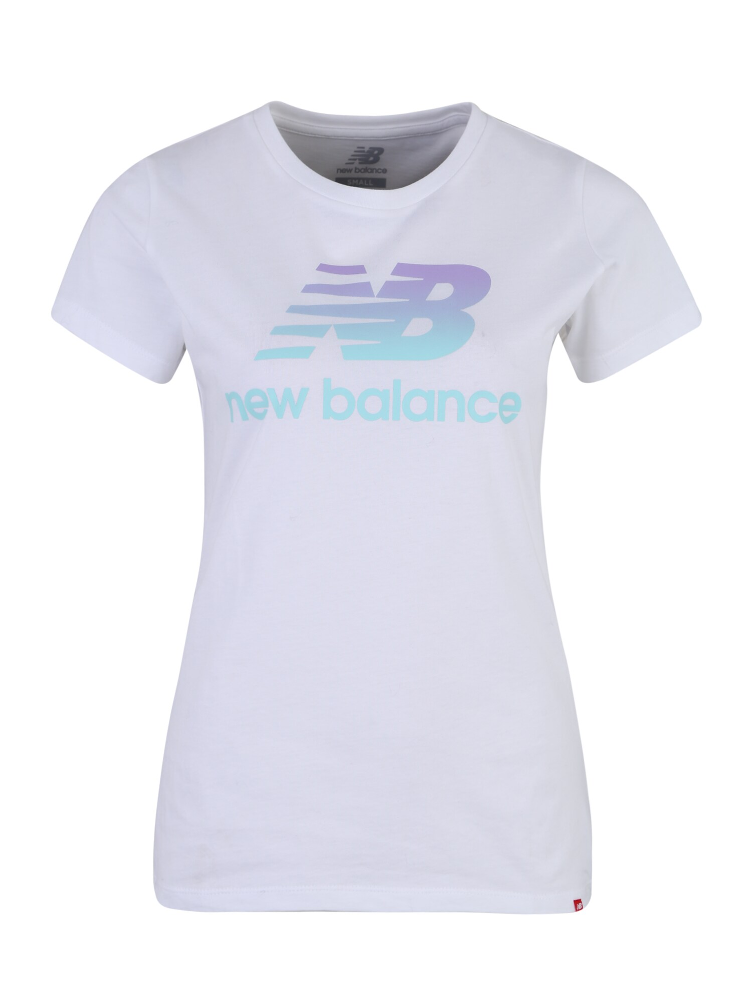 New Balance Dames Shirt Gemengde Kleuren Wit new balance kopen in de aanbieding