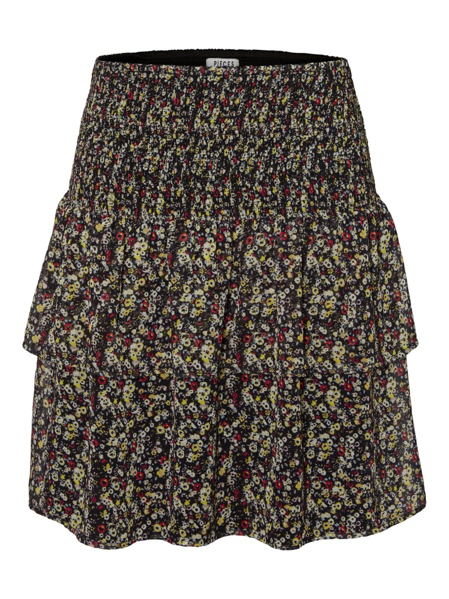 Pieces Dames Rok Gemengde Kleuren Zwart pieces kopen in de aanbieding