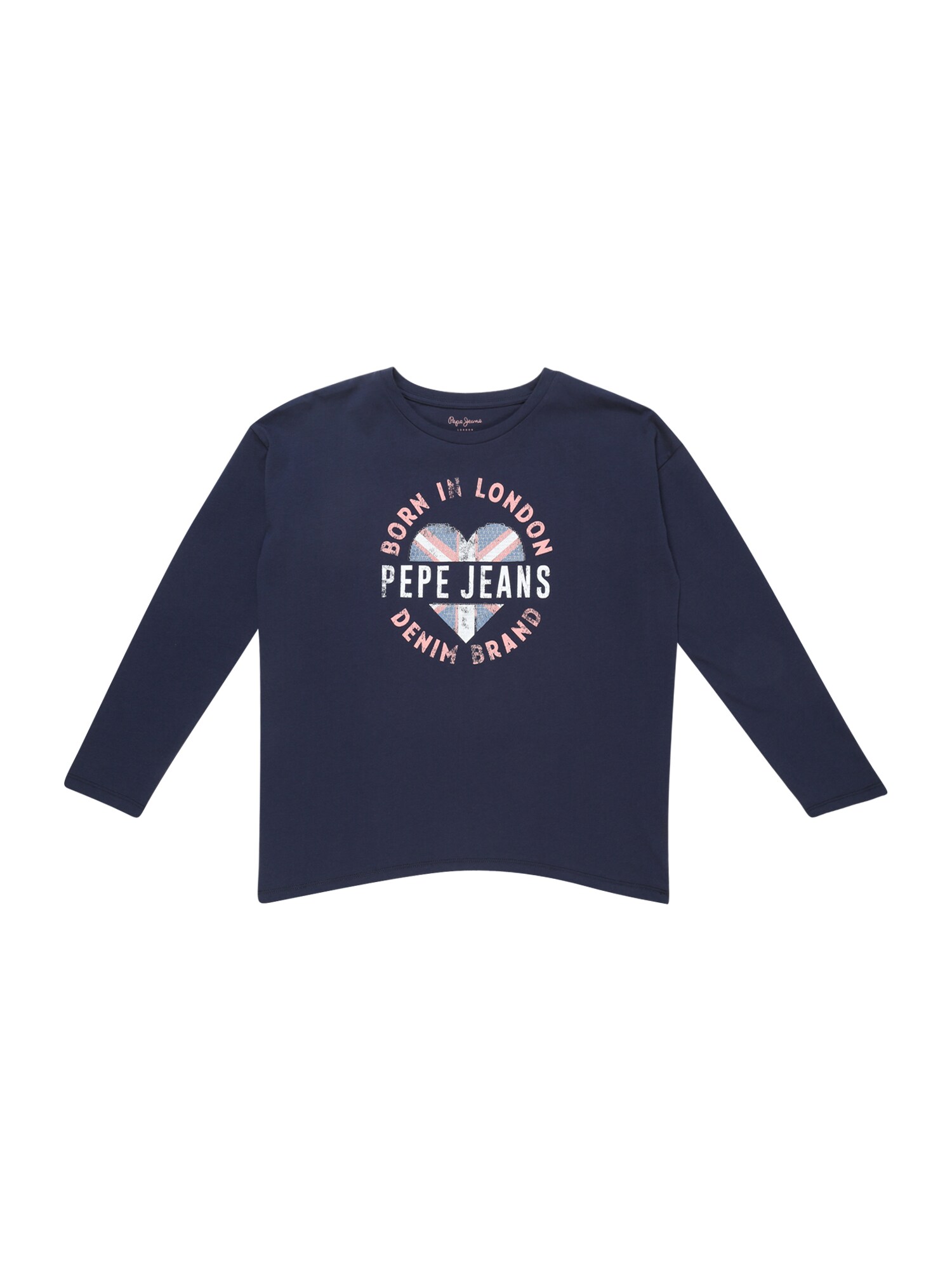 Pepe Jeans Meisjes Shirt Alejandra Navy pepe jeans kopen in de aanbieding