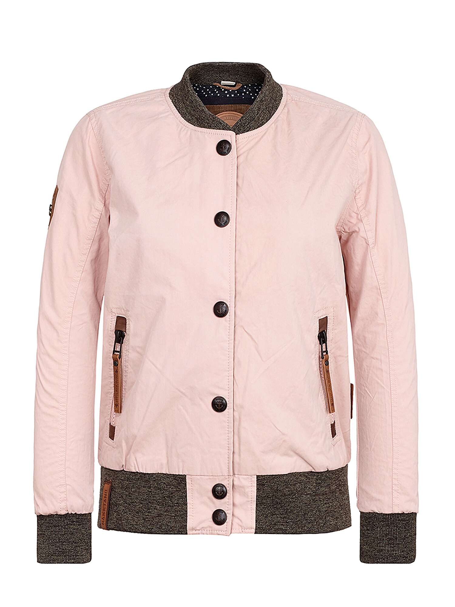 Naketano Dames Tussenjas Je Like Dirty Bruin Rosa naketano kopen in de aanbieding