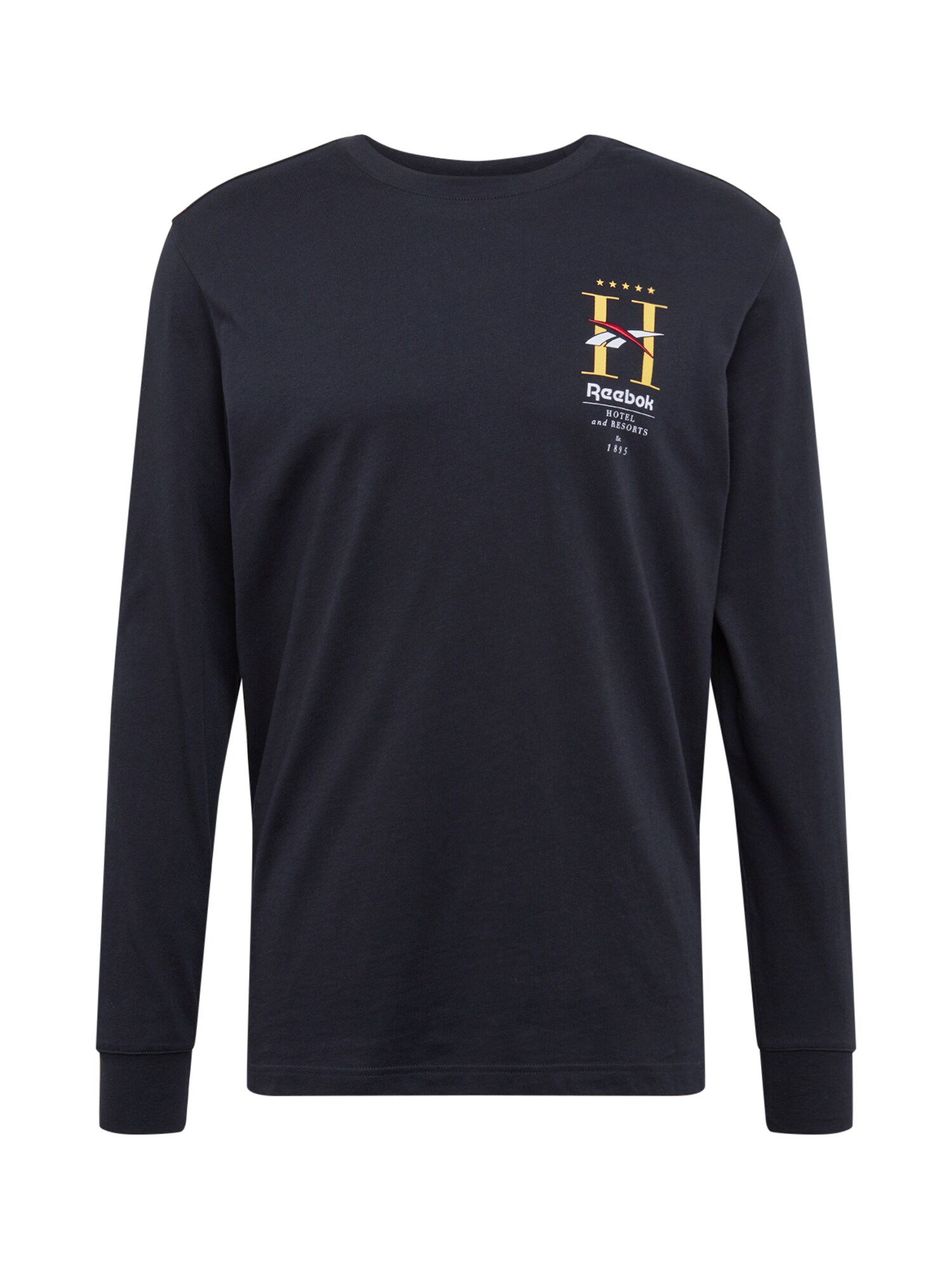 Reebok Classic Marškinėliai 'CL GP HOTEL LS TEE'  juoda