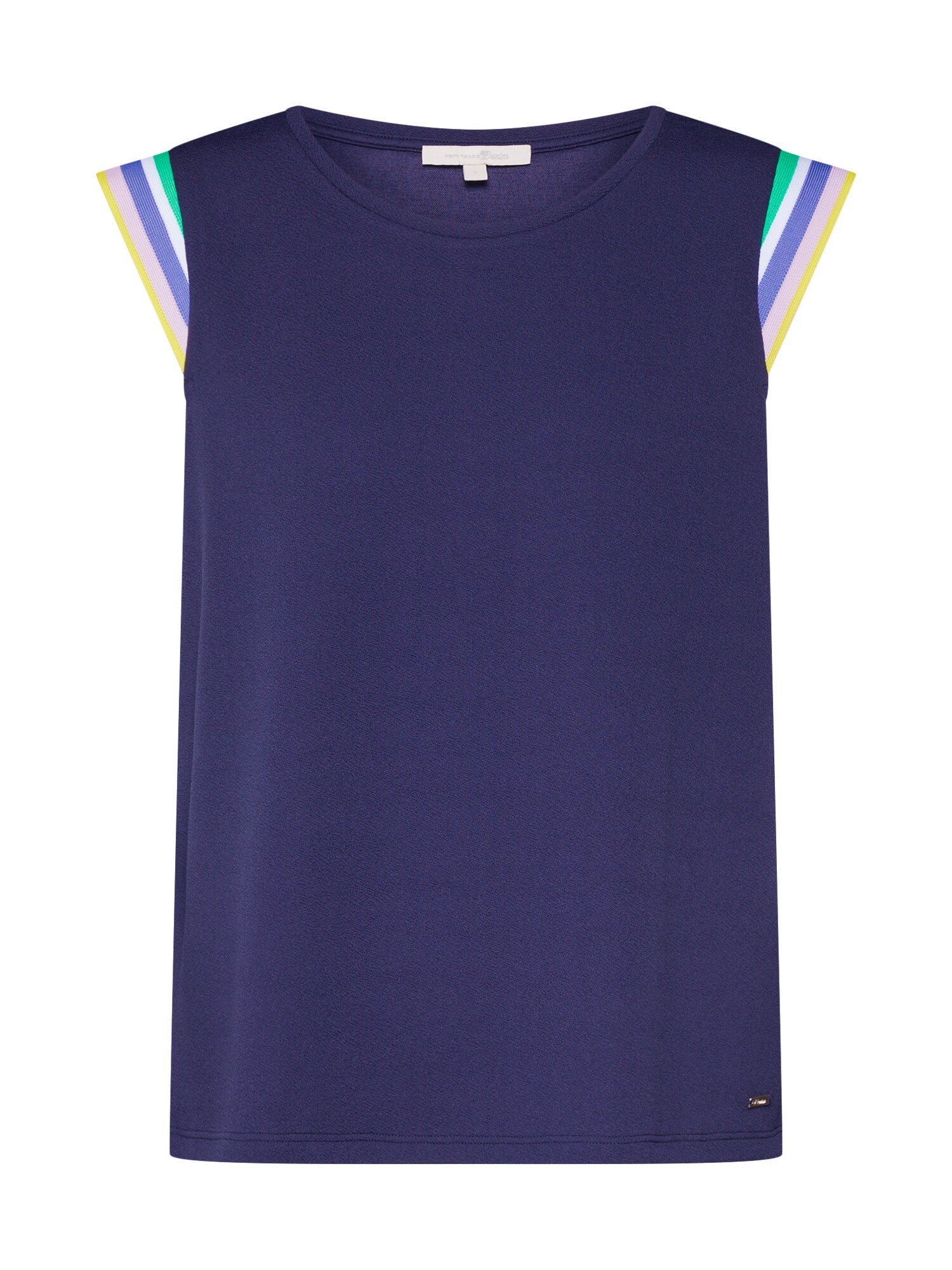 Tom Tailor Denim Dames Top Donkerblauw tom tailor denim kopen in de aanbieding