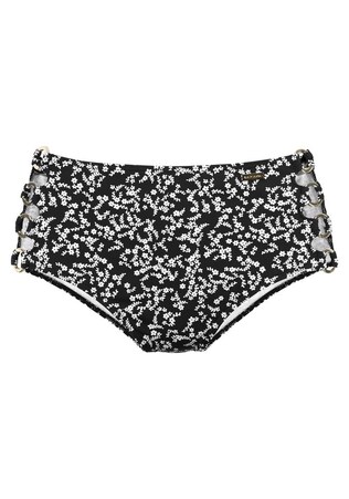LASCANA, Bikini nadrágok 'Meadow', fekete