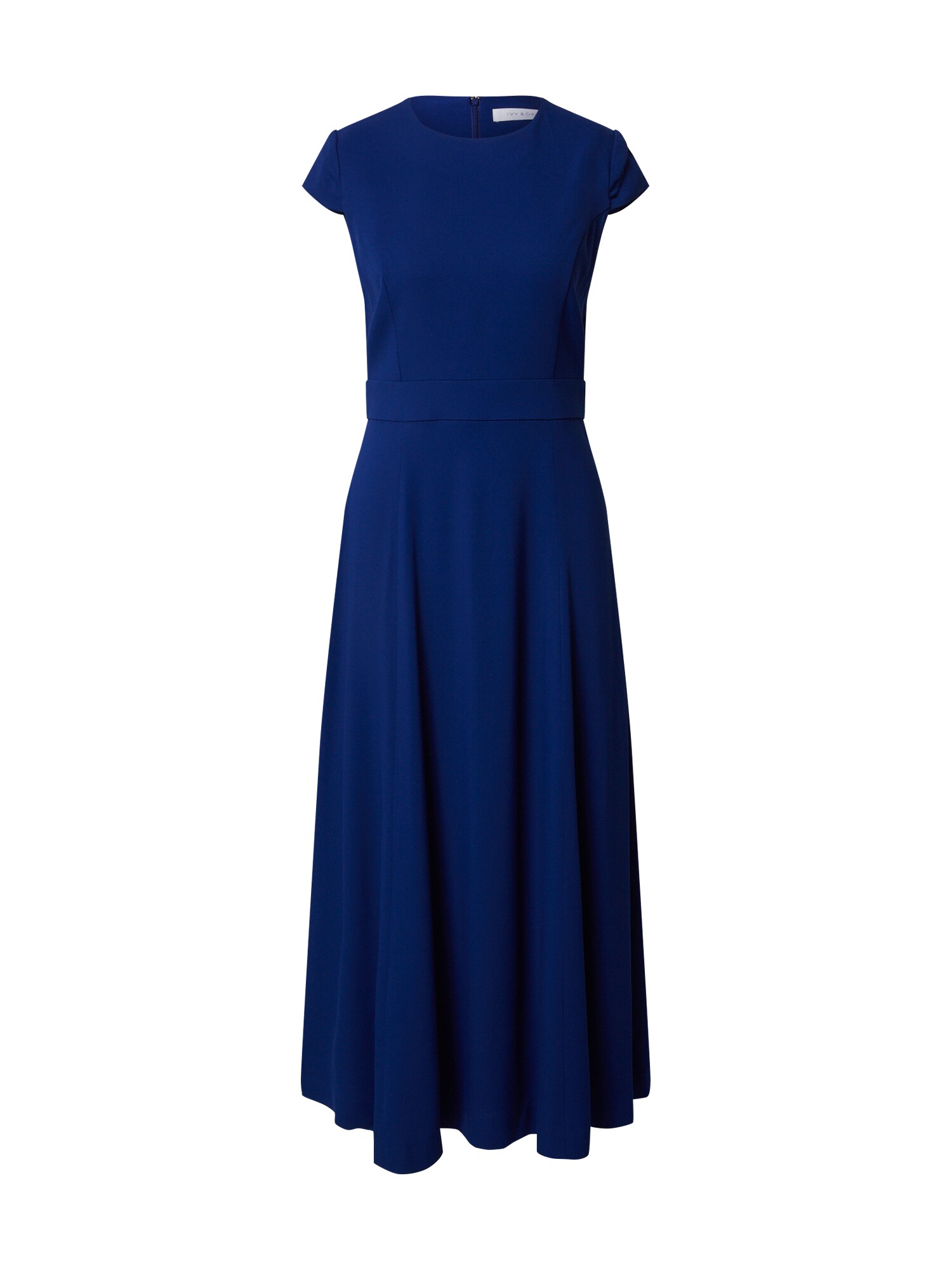 IVY & OAK Suknelė 'CAP SLEEVE DRESS MIDI'  sodri mėlyna („karališka“) / tamsiai mėlyna