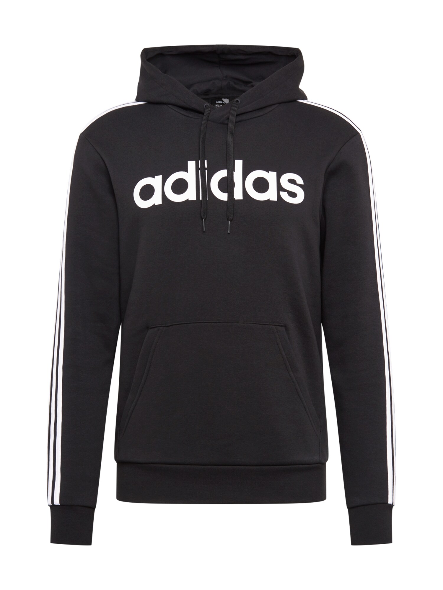 ADIDAS PERFORMANCE Sportinio tipo megztinis 'E 3S PO FL'  juoda / balta