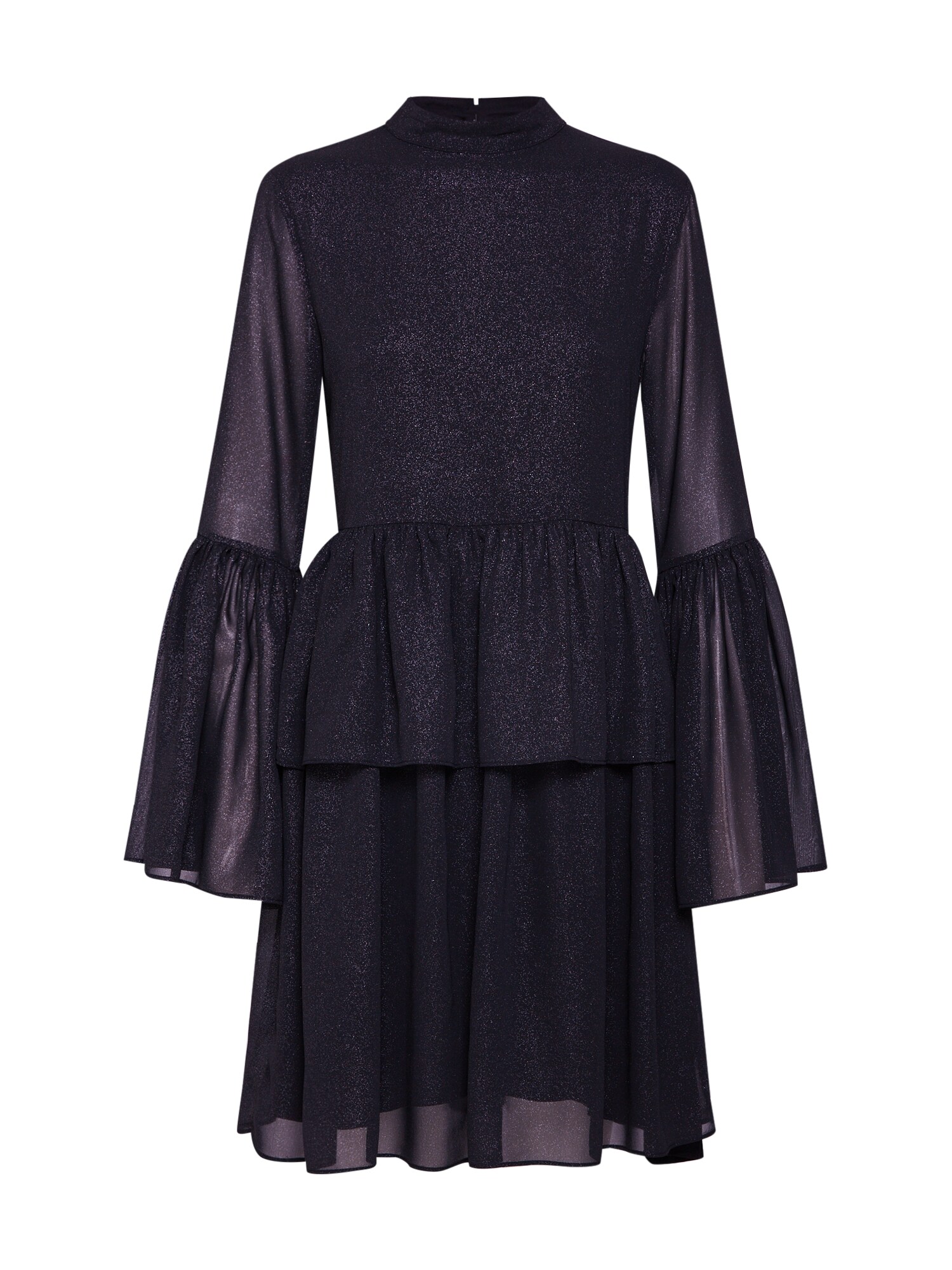 Tigha Dames Jurk Kourtney Glitter Zwart tigha kopen in de aanbieding