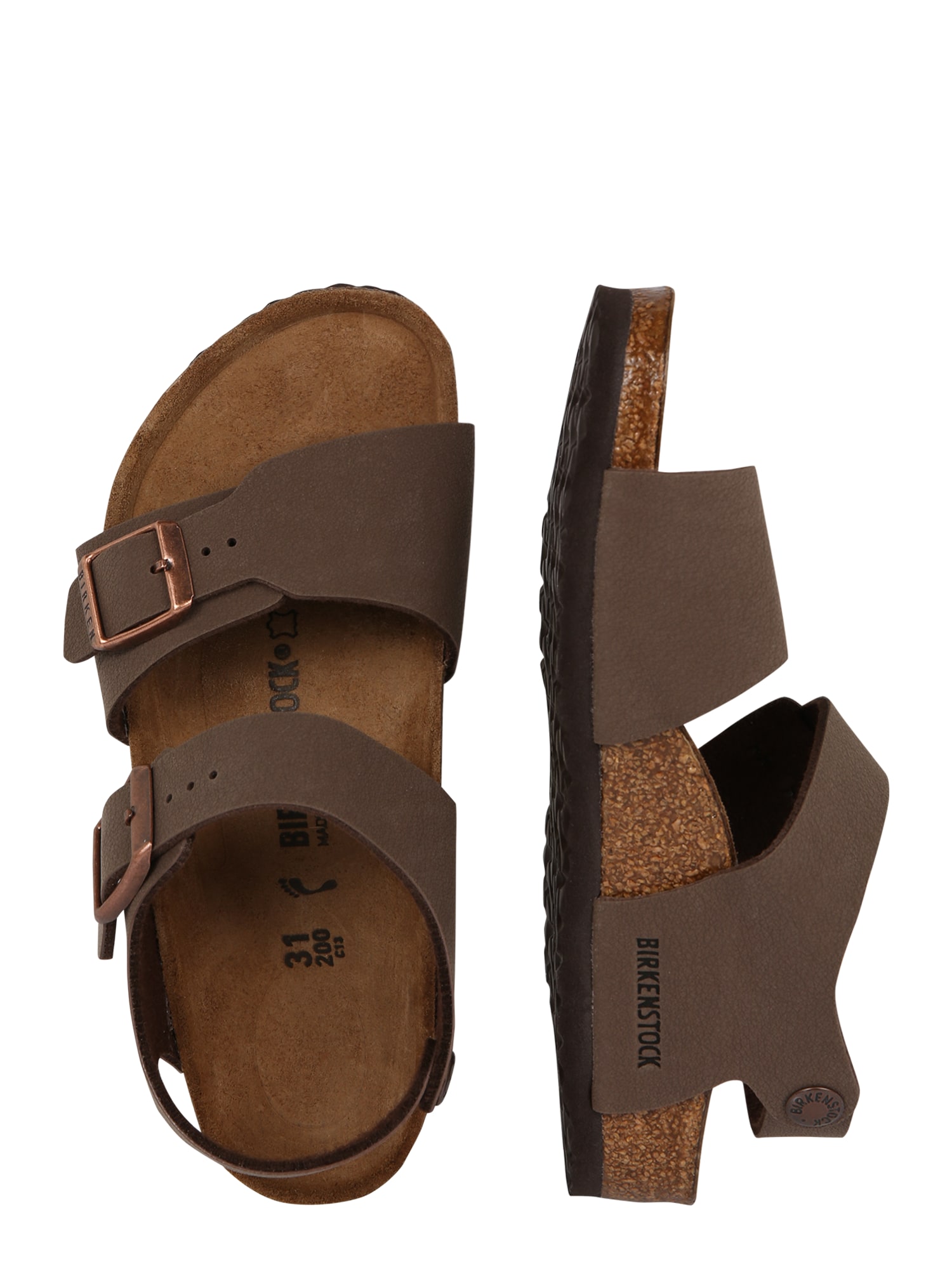 BIRKENSTOCK Nyitott cipők 'New York'  mokka termék 2. képe