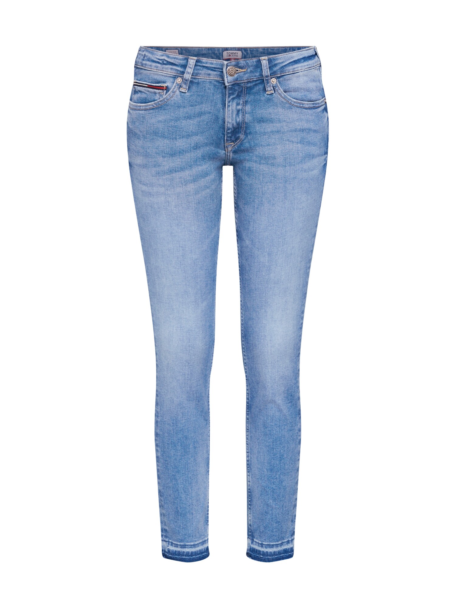 Tommy Jeans Dames Low Rise Skinny Sophie 78 Blauw Denim tommy jeans kopen in de aanbieding