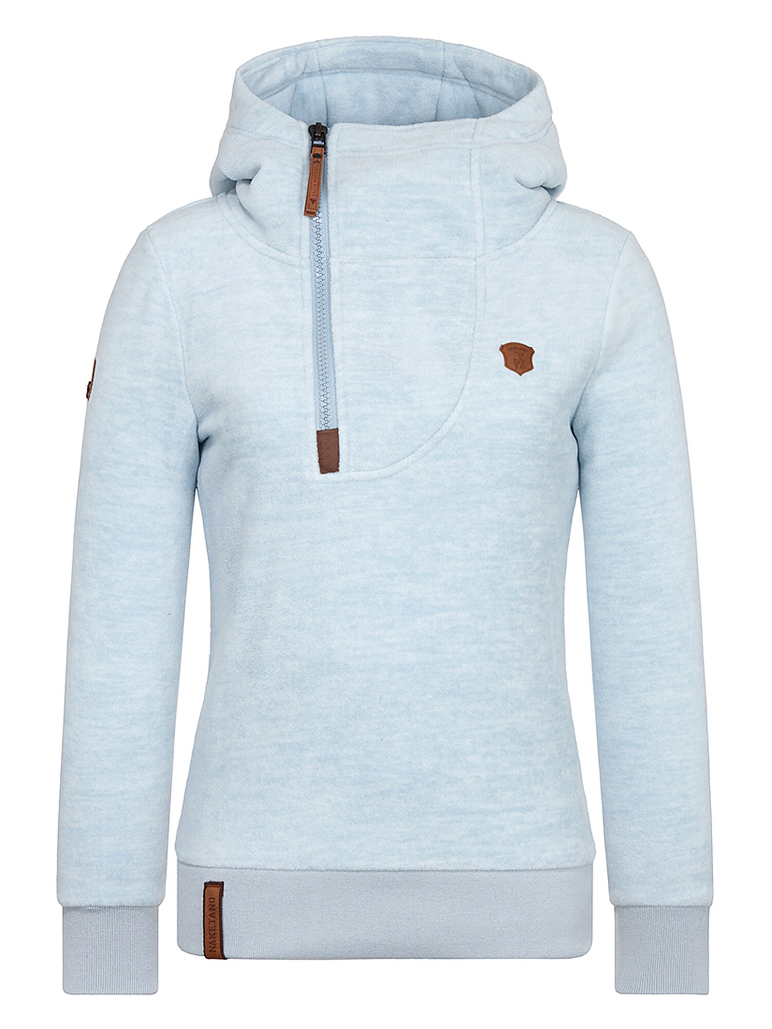 Naketano Dames Sweatshirt Dirty Bitch Yeah Lichtblauw naketano kopen in de aanbieding