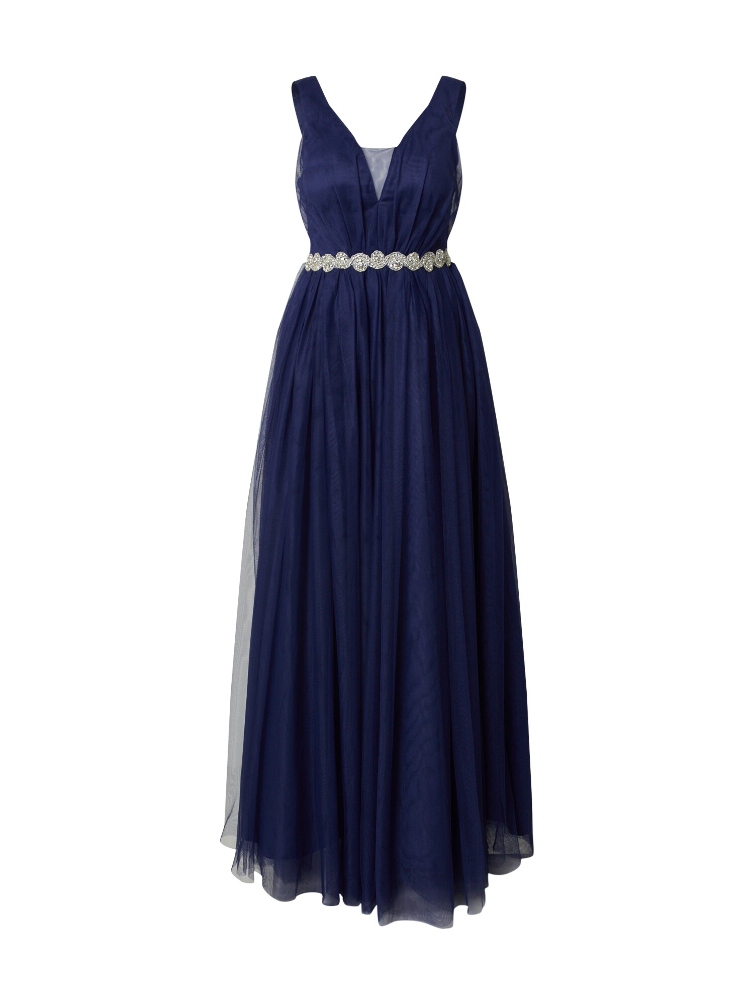 Forever Unique Vakarinė suknelė  mėlyna dūmų spalva / tamsiai mėlyna