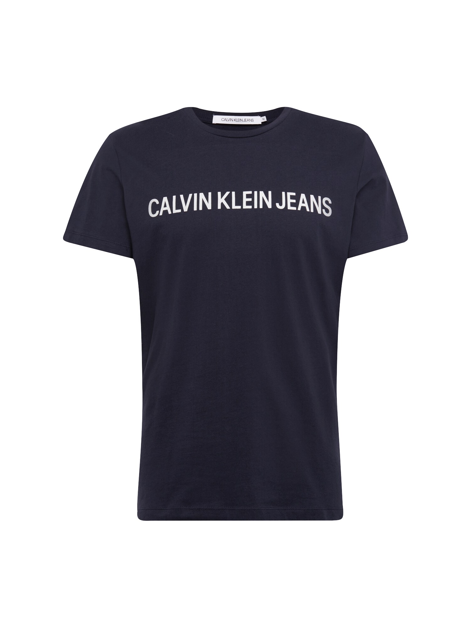 Calvin Klein Jeans Marškinėliai  nakties mėlyna / balta