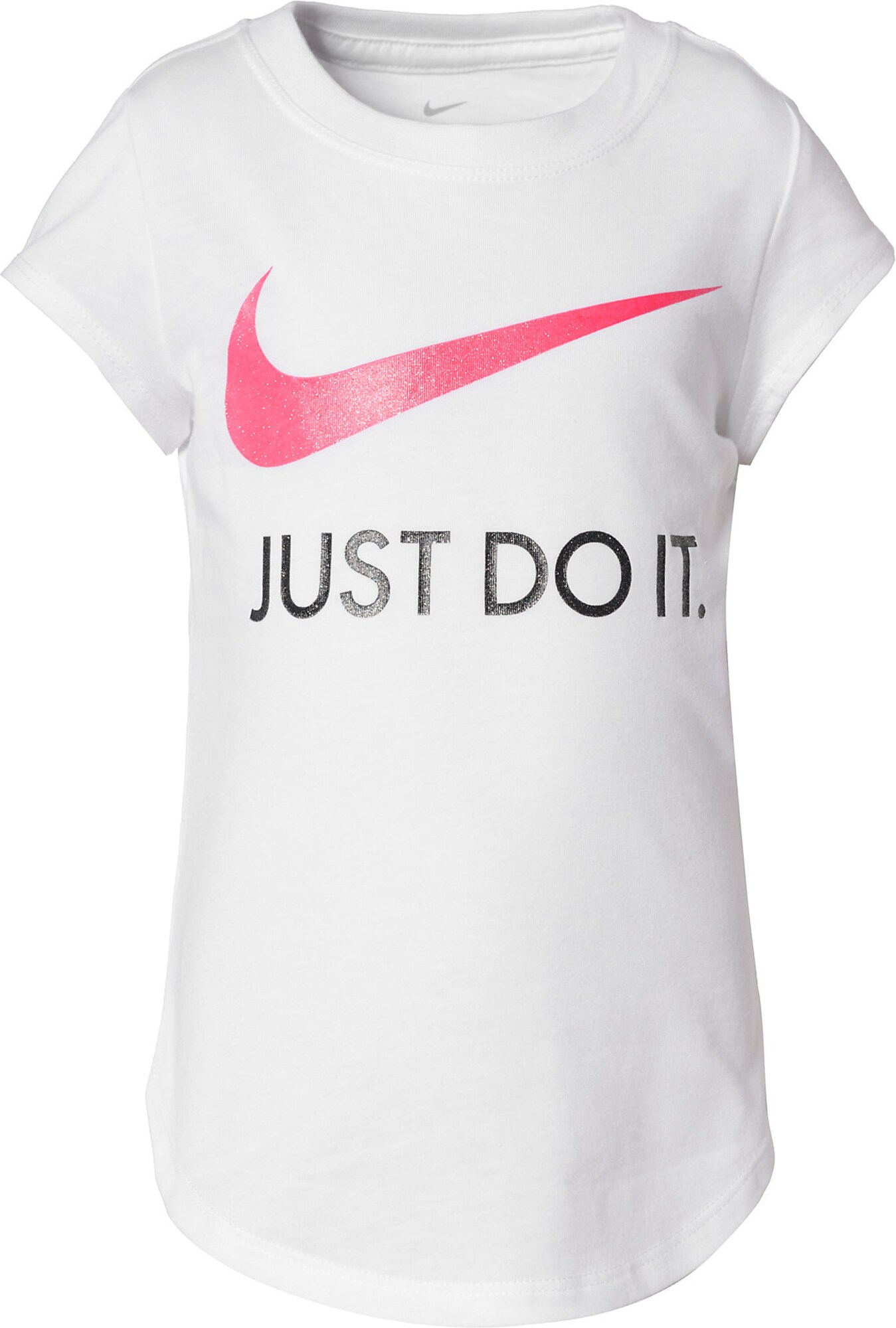 Nike Sportswear Póló  rózsaszín / fekete / fehér akciós termékkép 1