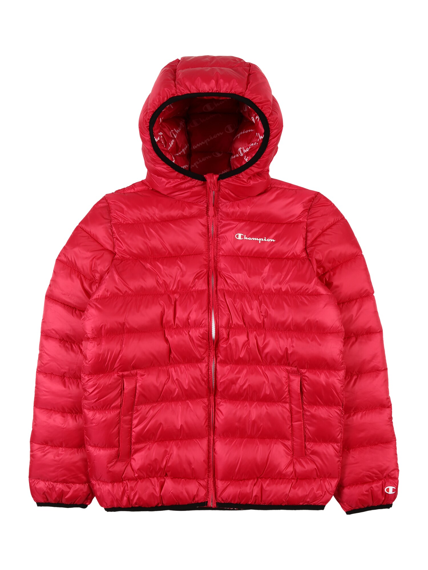 Champion Authentic Athletic Apparel Žieminė striukė  tamsiai rožinė