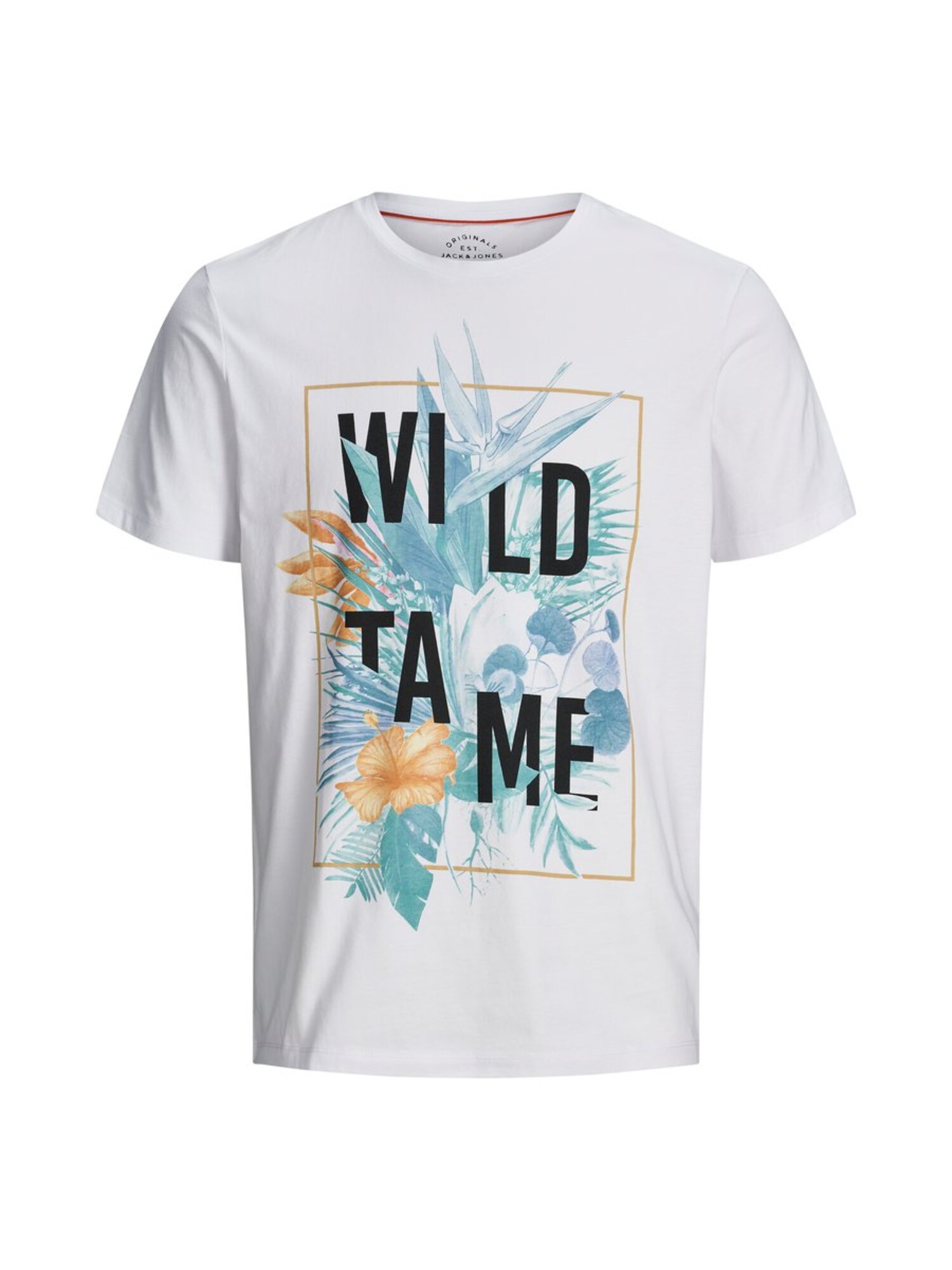 Jack And Jones Heren Shirt Lichtblauw Zwart Wit jack and jones kopen in de aanbieding