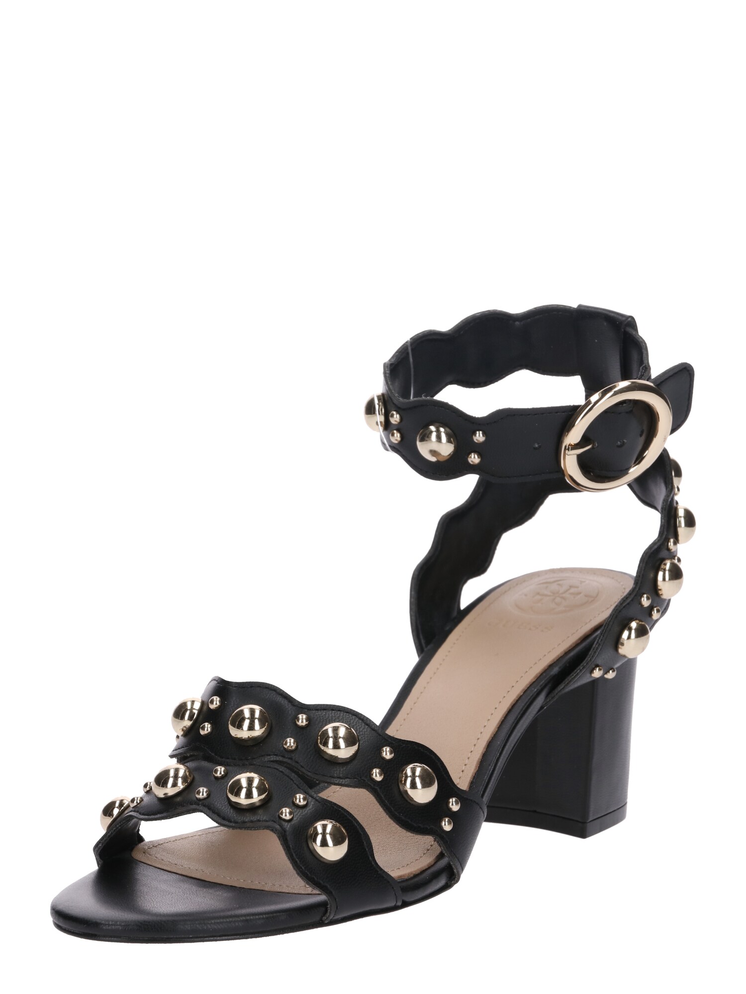 Guess Dames Sandalen Met Riem Nikey Zwart guess kopen in de aanbieding