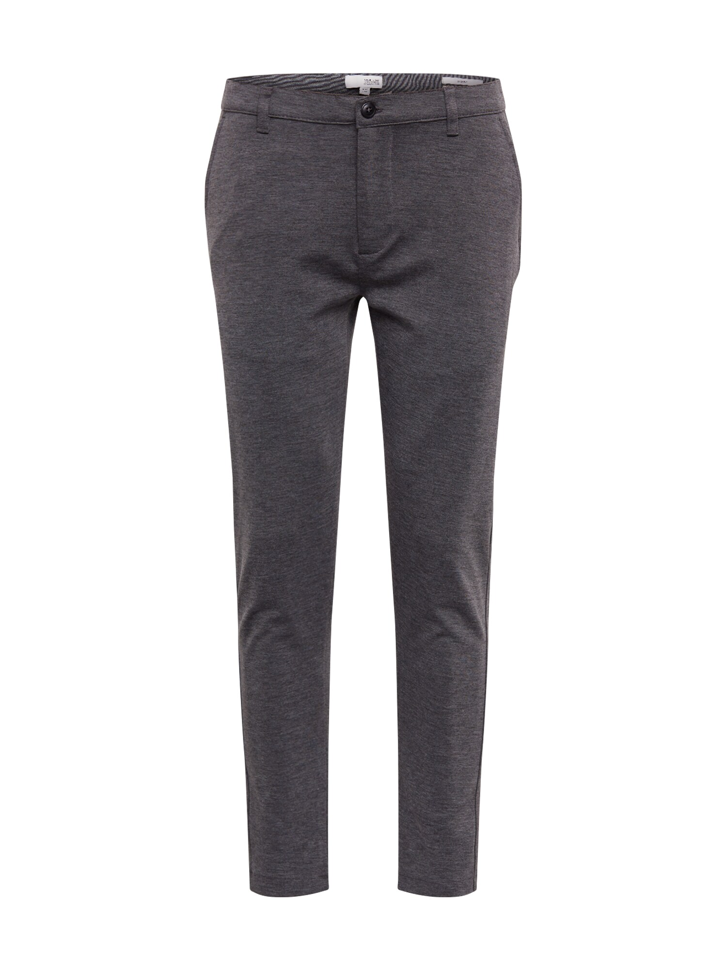 !Solid Chino stiliaus kelnės 'Dave Barro CR'  tamsiai pilka