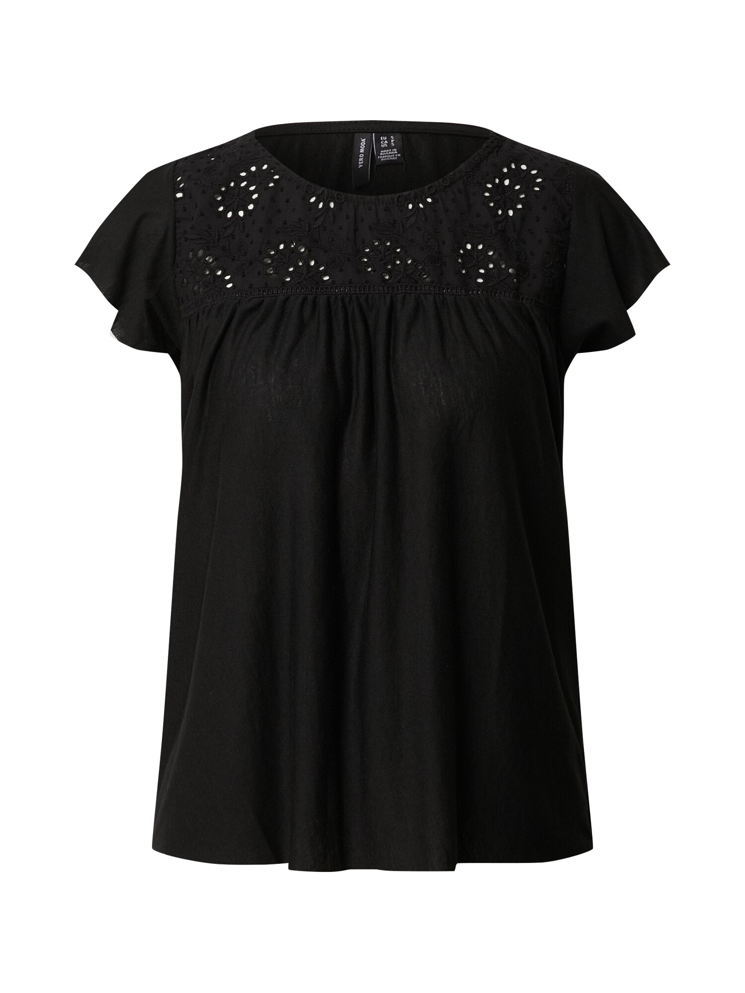 VERO MODA Marškinėliai 'BRIELLE'  juoda