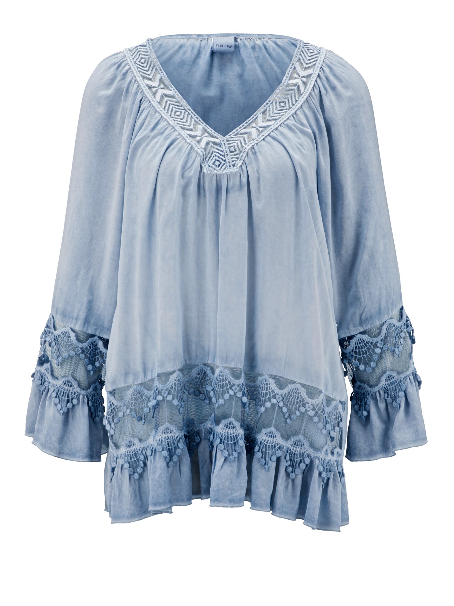 Heine Dames Tuniek Lichtblauw heine kopen in de aanbieding