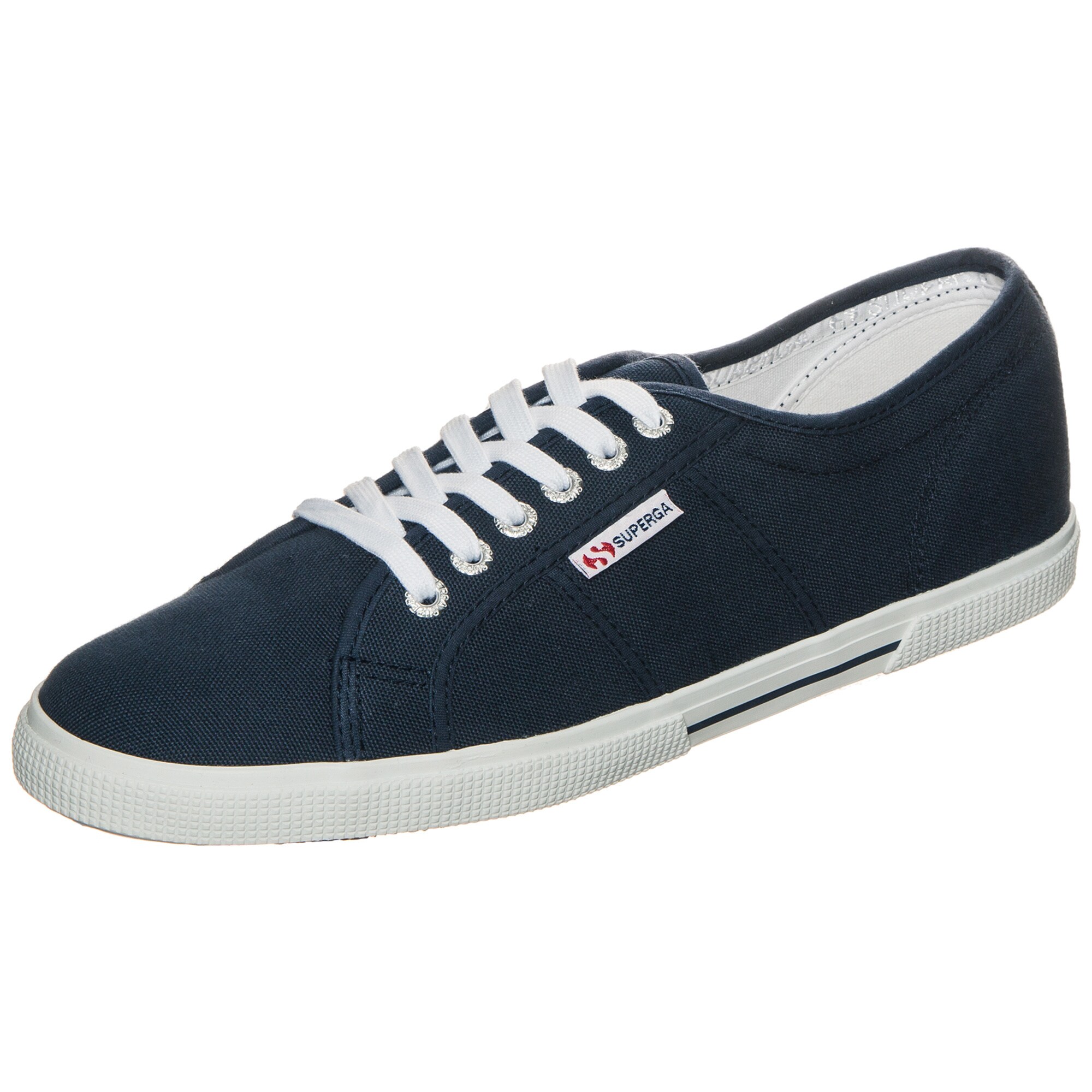 Superga Heren Sneakers Laag Blauw superga kopen in de aanbieding
