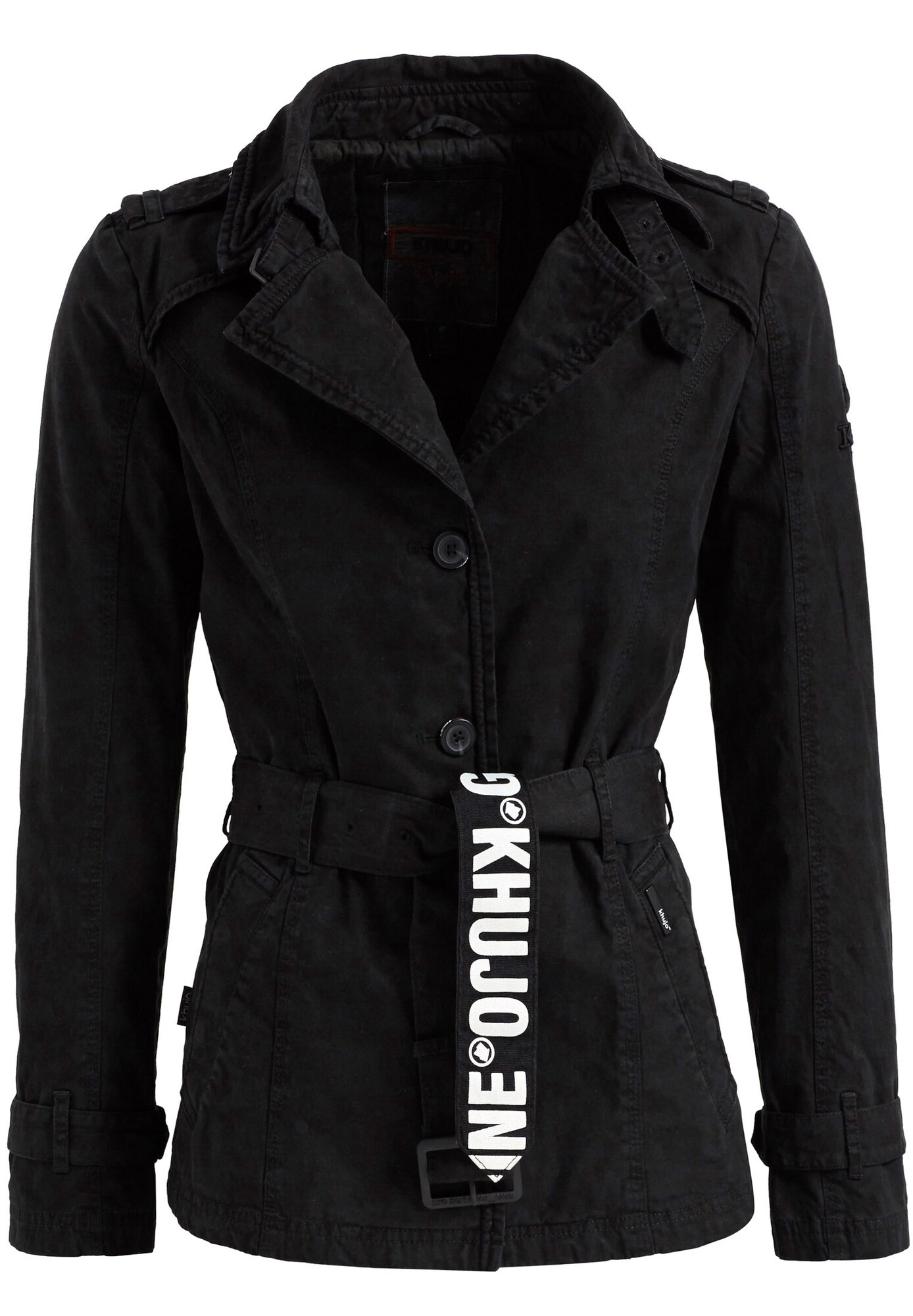 Khujo Dames Tussenjas Kadira Zwart khujo kopen in de aanbieding