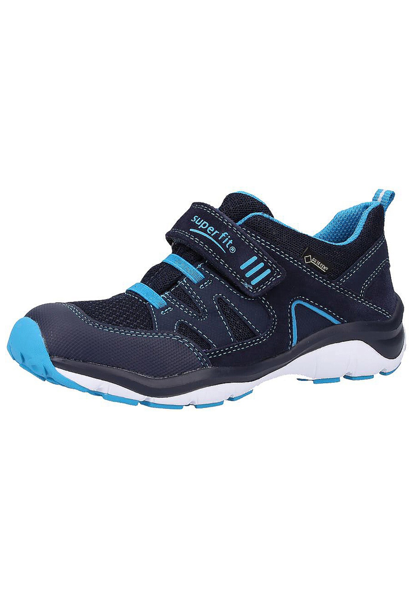 Superfit Jongens Sneakers Nachtblauw Lichtblauw superfit kopen in de aanbieding