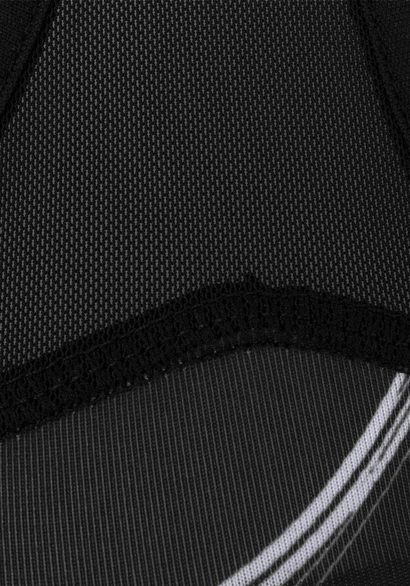 LASCANA ACTIVE, Sport top 'Black Marble', fekete, 4 kép a 6 közül